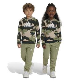 adidas Essentials Allover Print Hoodie Set Kids