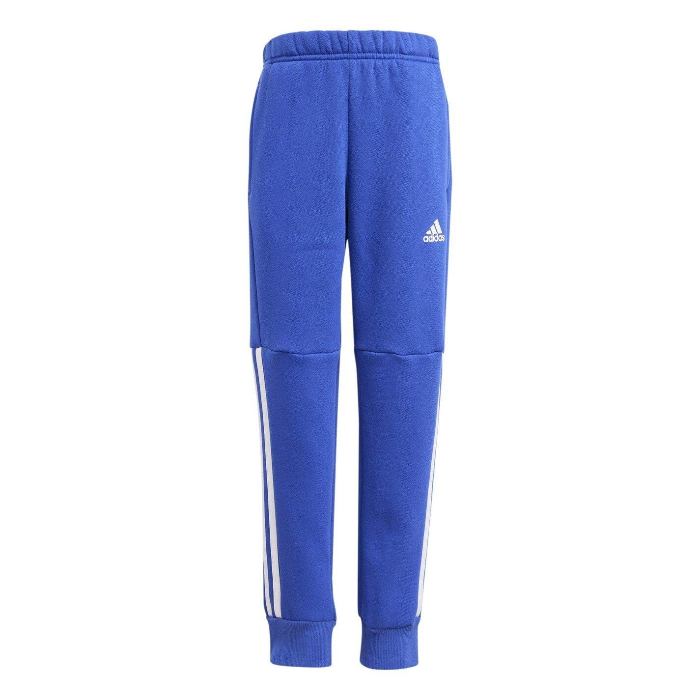 Royblue/White - adidas - Kids Tiberio Colorblock Fleece Tracksuit Kids - 6