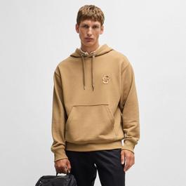 Boss Double B Monogram Oversized-Fit Hoodie