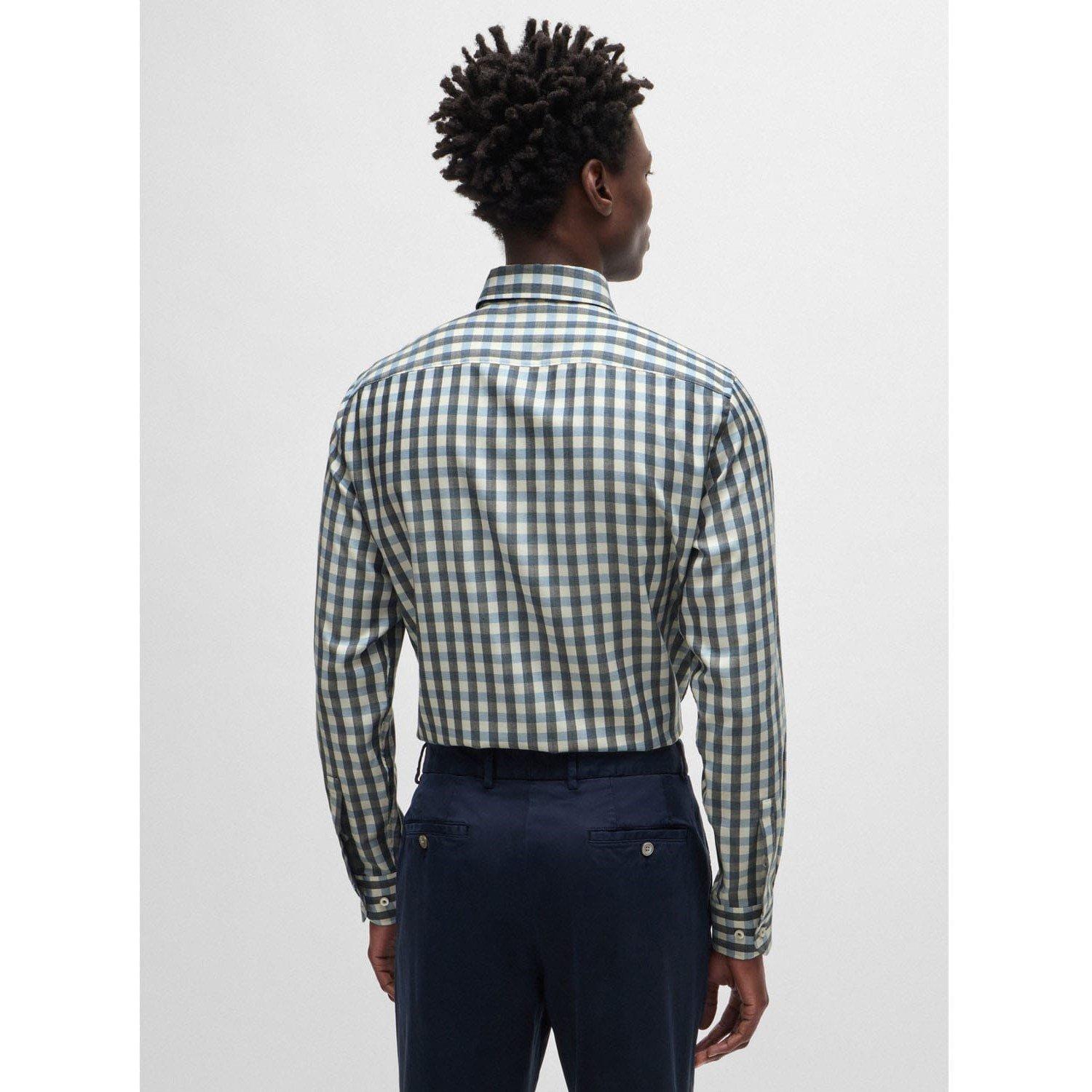 Blue - Boss - C-Hal Casual-Fit Shirt - 2