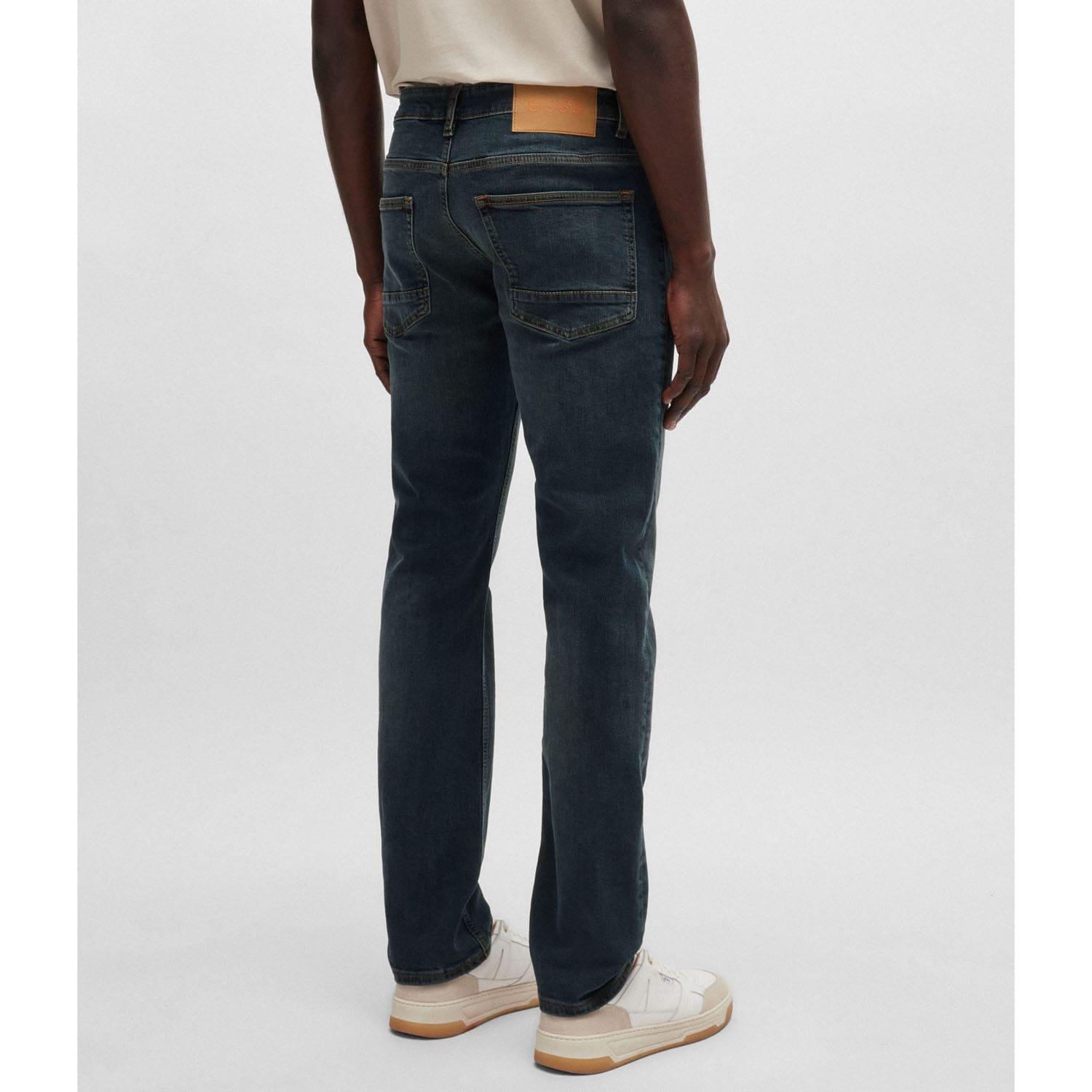 Dark Blue - Boss - Delaware BC-L-P Slim-Fit Jeans - 2