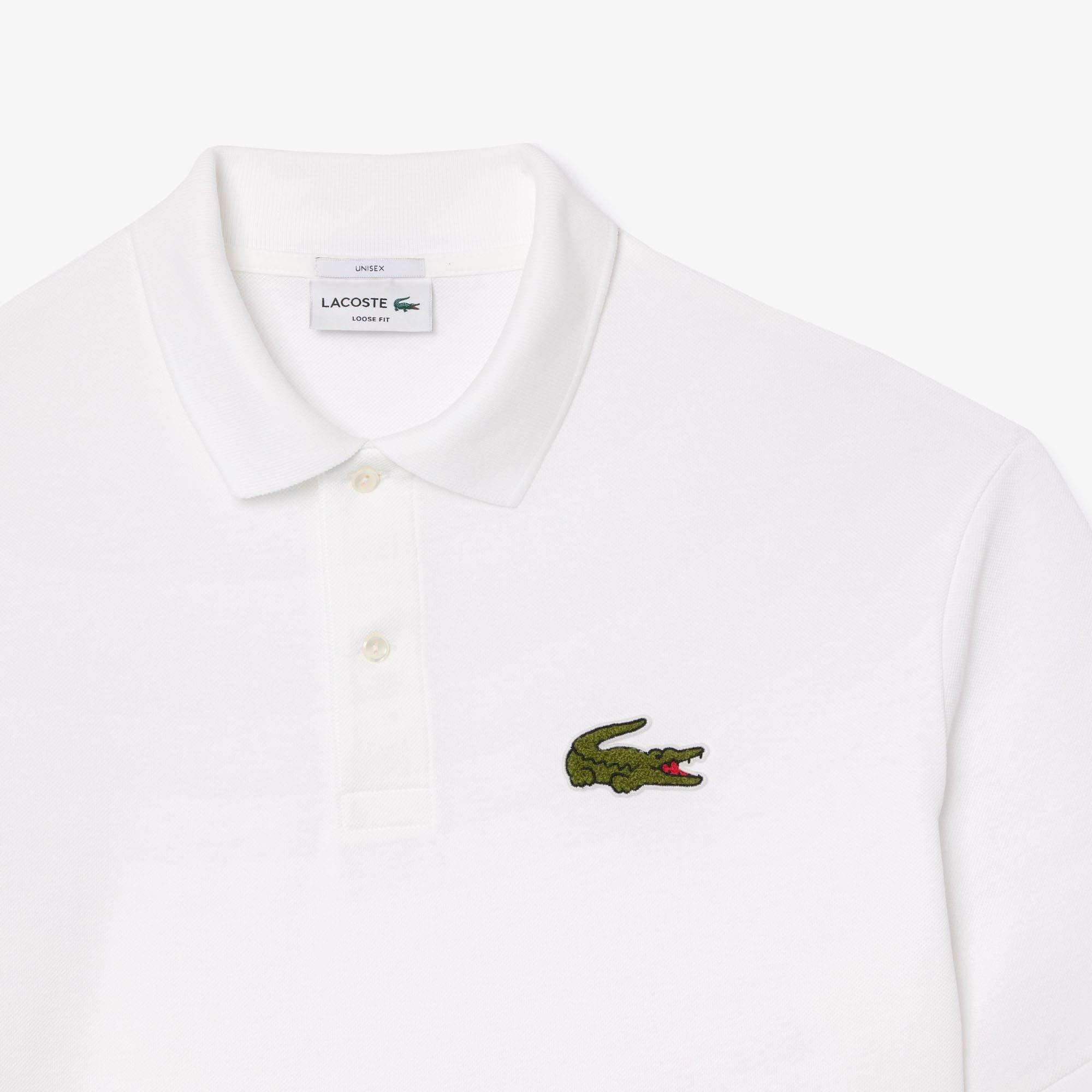 White - Lacoste - Loose-Fit L.12.12 Piqu¿ Badge Polo Shirt - 2