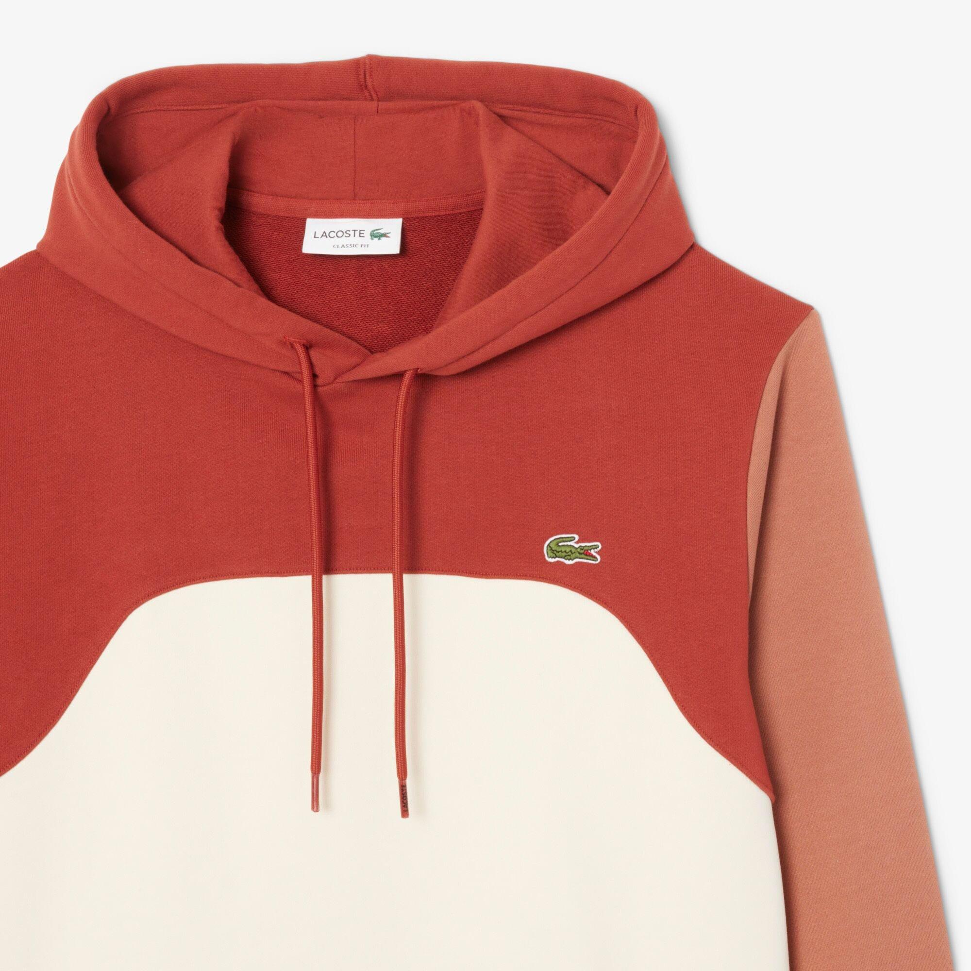 Multi Colour - Lacoste - Classic-Fit Colour Block Hooded Sweatshirt - 2