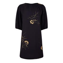 French Connection Mahi Crepe Floral Tunic Dress