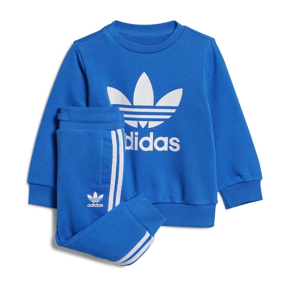 Blue - adidas Originals - Kids' Sweatshirt and Pants Tracksuit - 1
