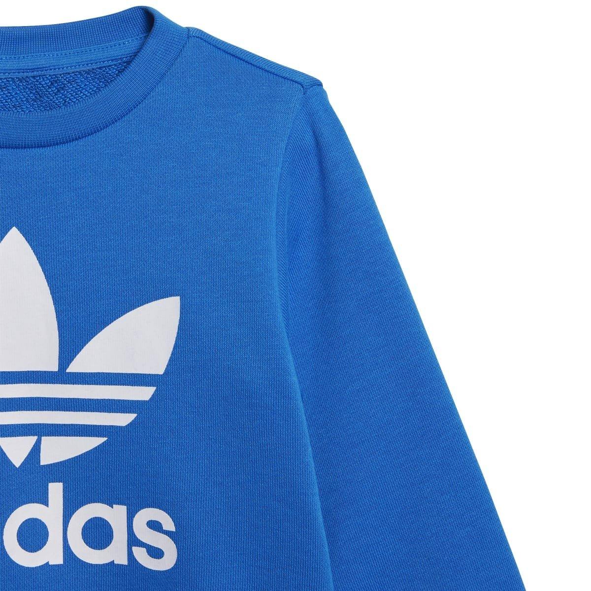 Blue - adidas Originals - Kids' Sweatshirt and Pants Tracksuit - 3