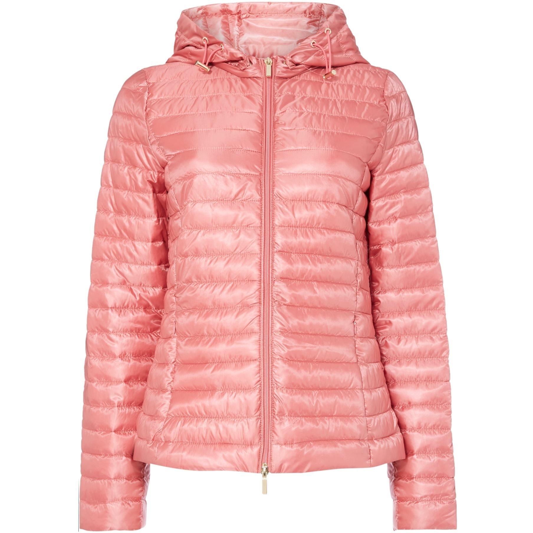 Pink - Iblues - Women's Quilted Zip Parka - 1