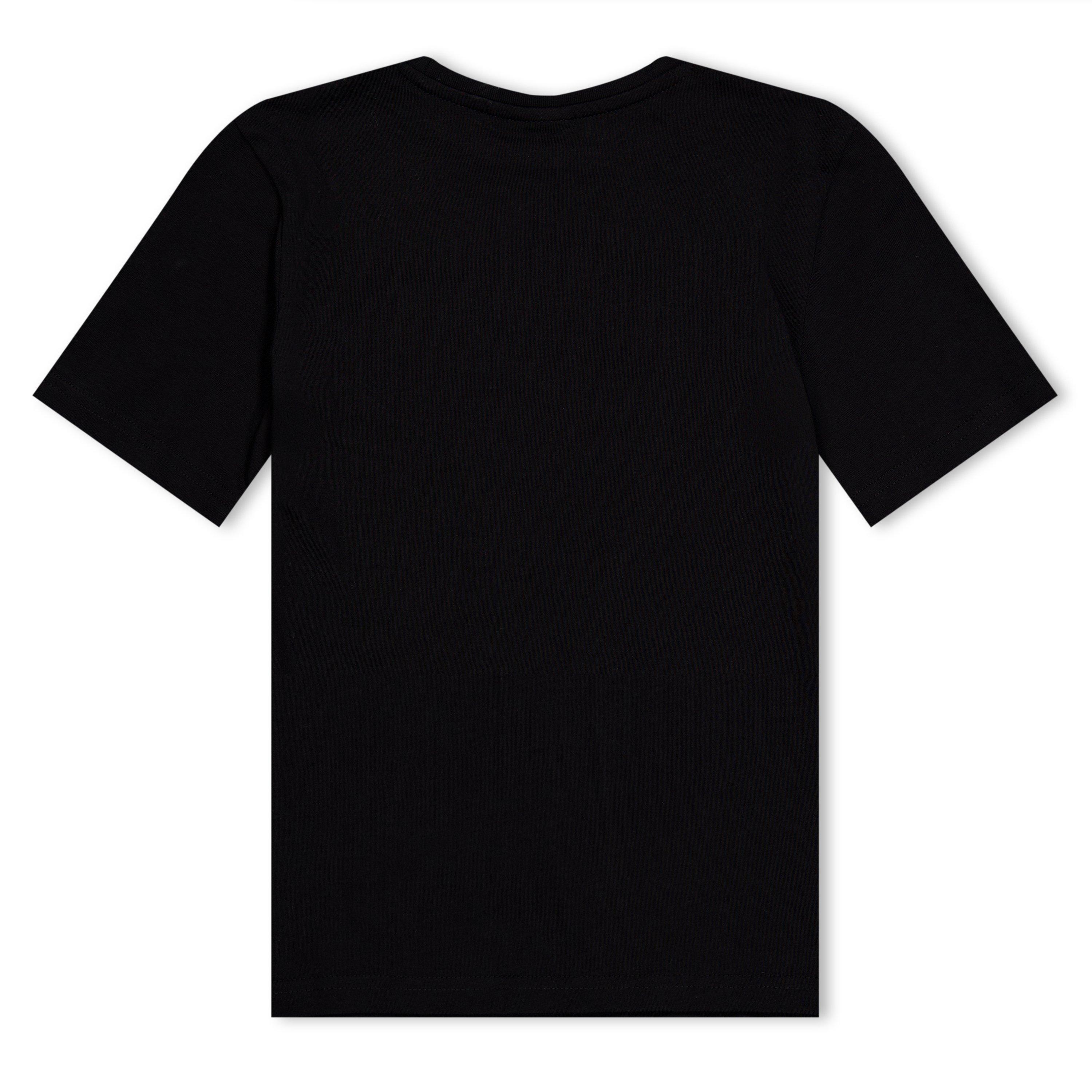 Black 09B - Boss - Kids Large Logo T-Shirt, Logo Design - 4