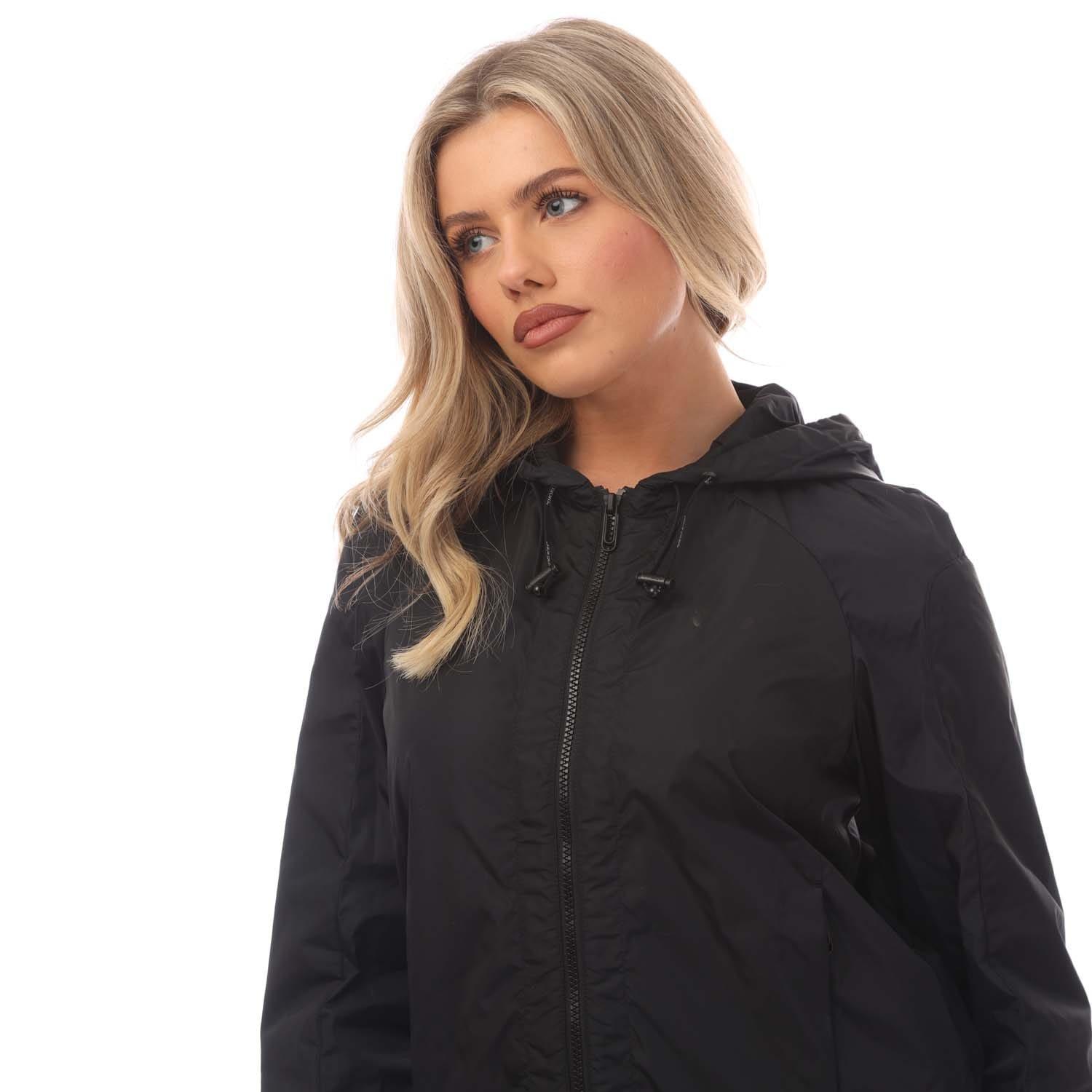 Black - Off White - Swimming Man Windbreaker Jacket - 5