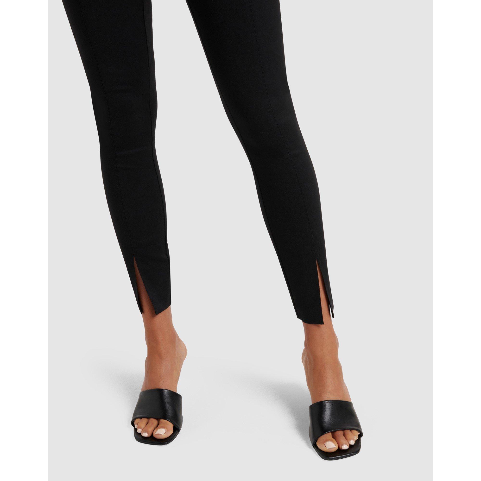 Black - Forever New - Women's Vanessa Split Party Dress - 3