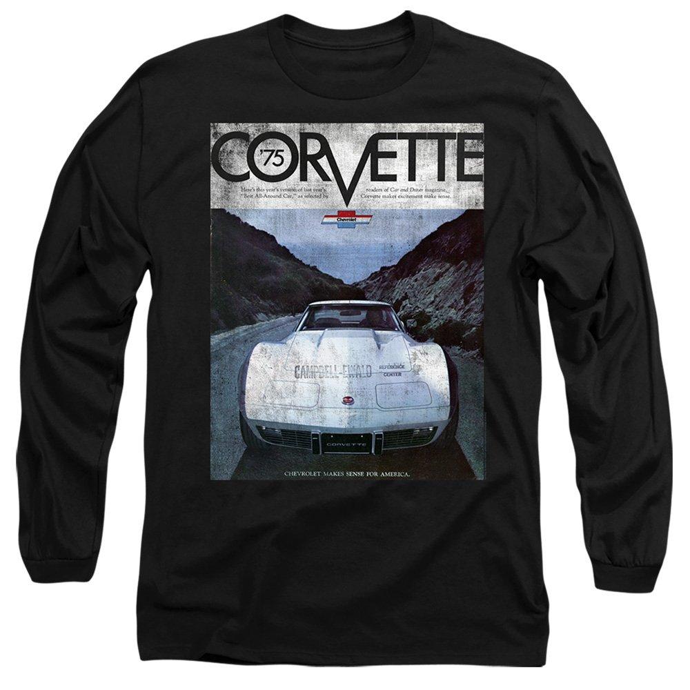 Other Chevy Corvette 75 Poster Long Sleeve T-Shirt Blac