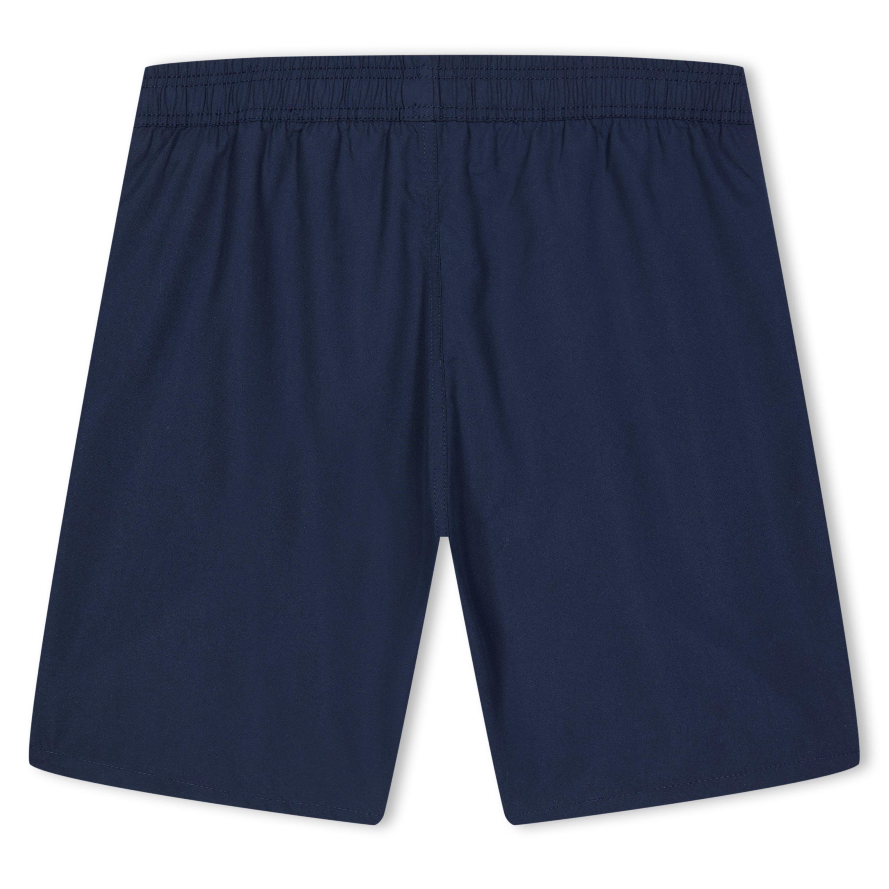 Navy 849 - Boss - Kids Logo Swim Shorts - 2