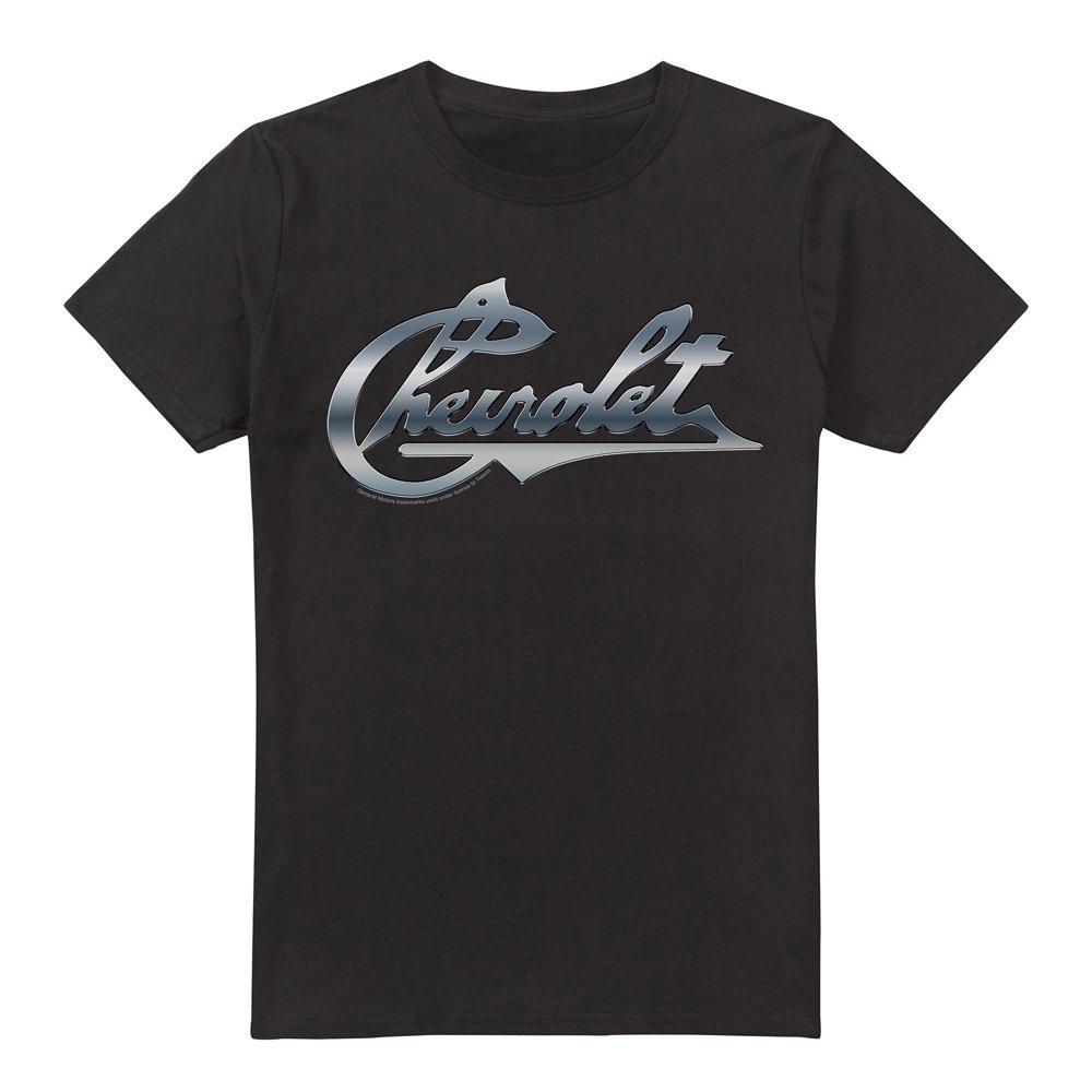 Black - Other - Chevrolet Chrome Vintage Chevy Bowtie T Shirt Bla - 4