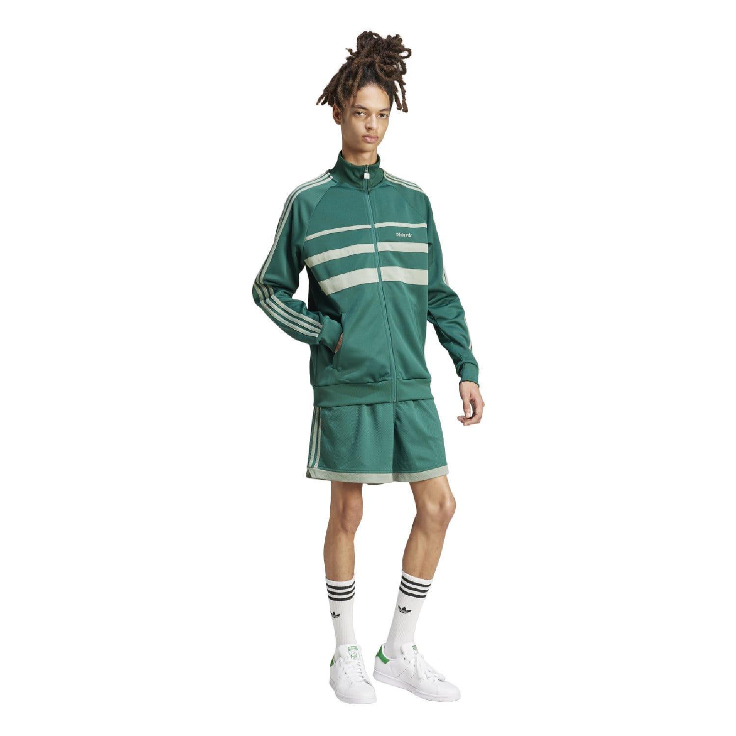 Green - adidas Originals - First Track Top - 5