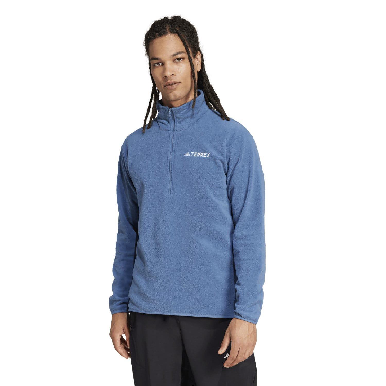 Sivo - adidas - Terrex Multi Essentials Half-Zip Fleece - 2