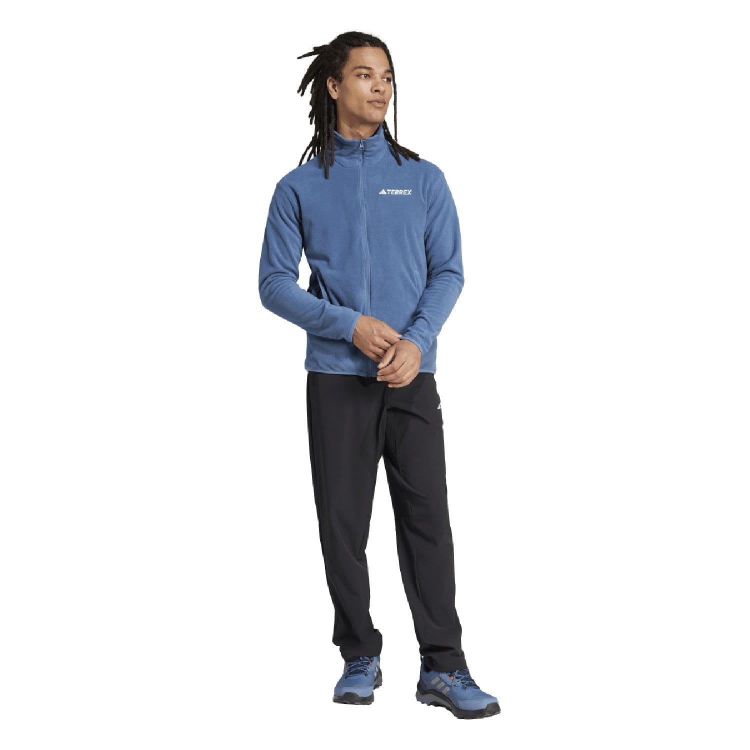 Sivo - adidas - Terrex Multi Essentials Half-Zip Fleece - 5