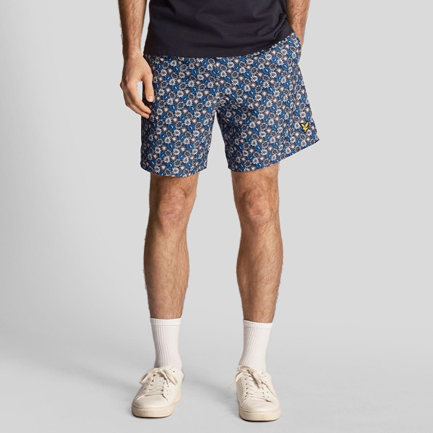 Navy - Lyle and Scott - Swim Shorts - 1
