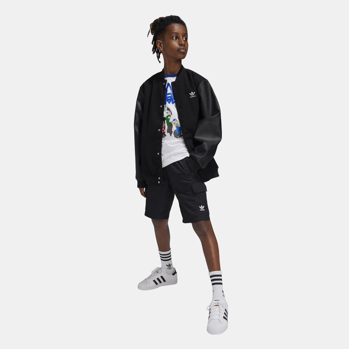 Black - adidas Originals - Cargo Shorts - 3