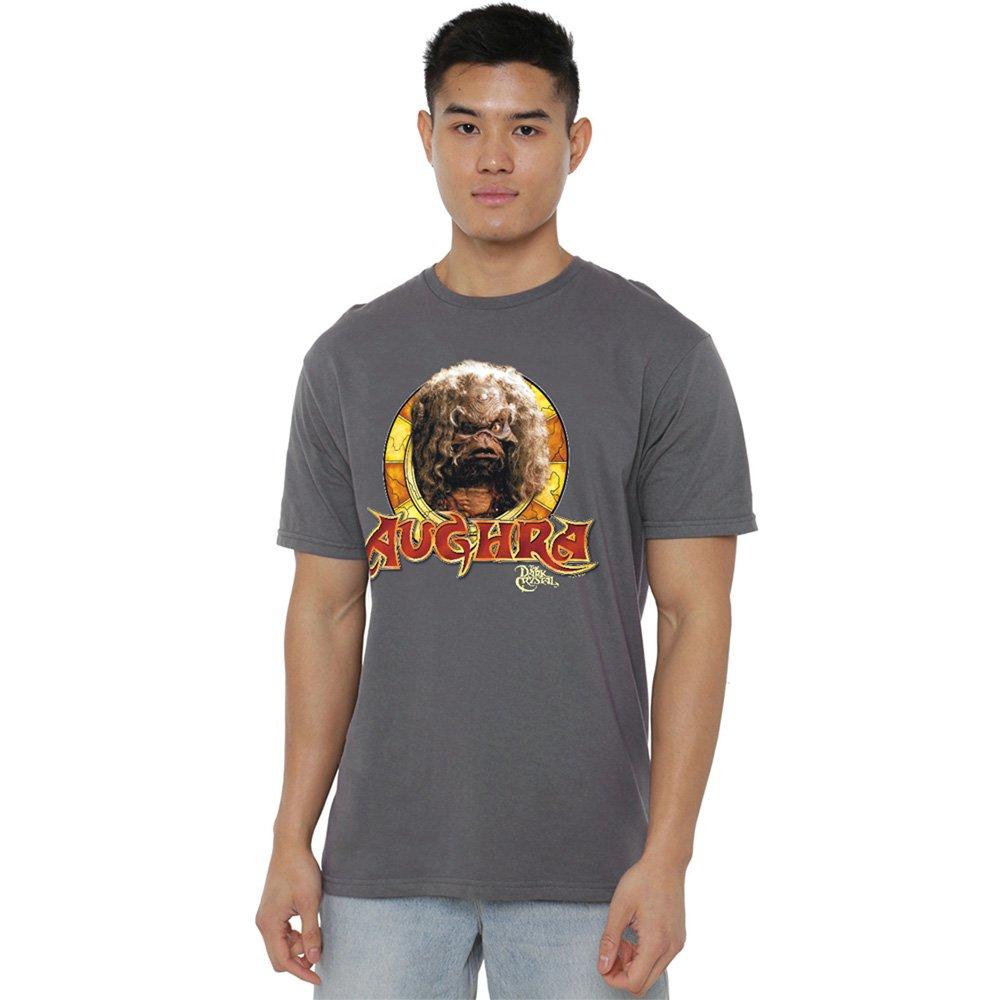 Other Dark Crystal Aughra Circle T Shirt Charcoal