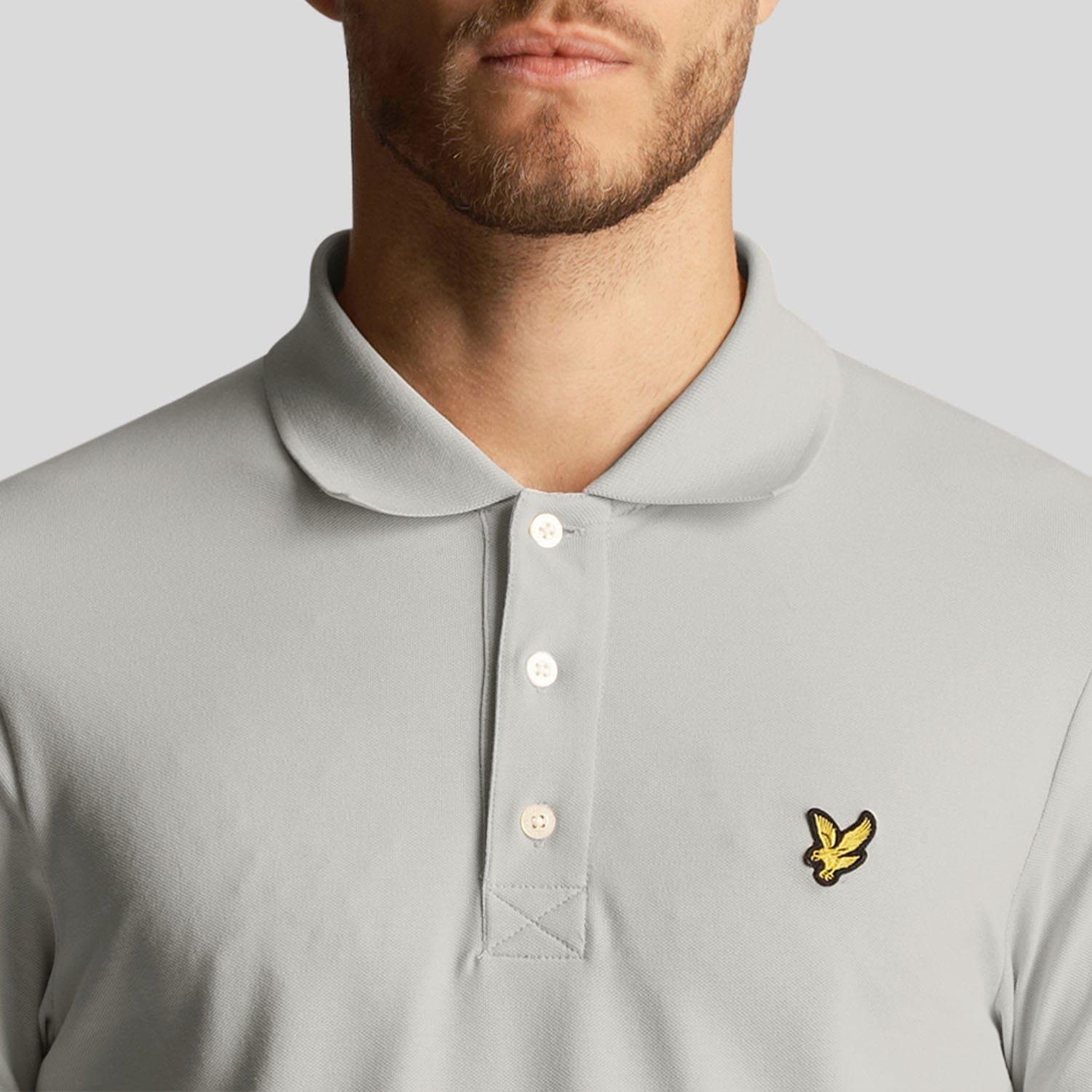 White - Lyle and Scott - Plain Polo Shirt - 4
