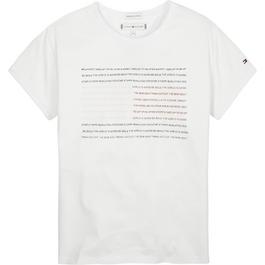 Tommy Hilfiger Empowering Text T Shirt