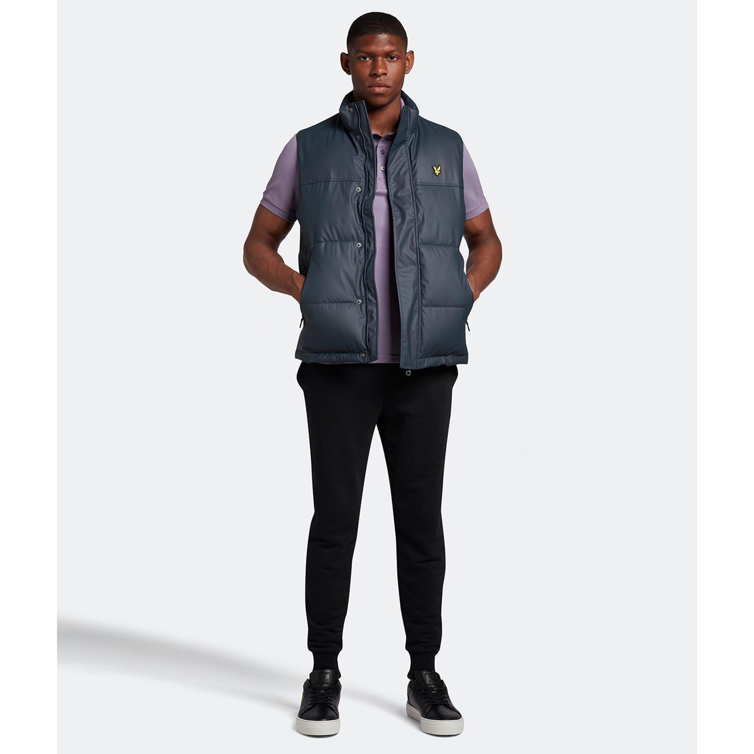 Purple - Lyle and Scott - Plain Polo Shirt - 2