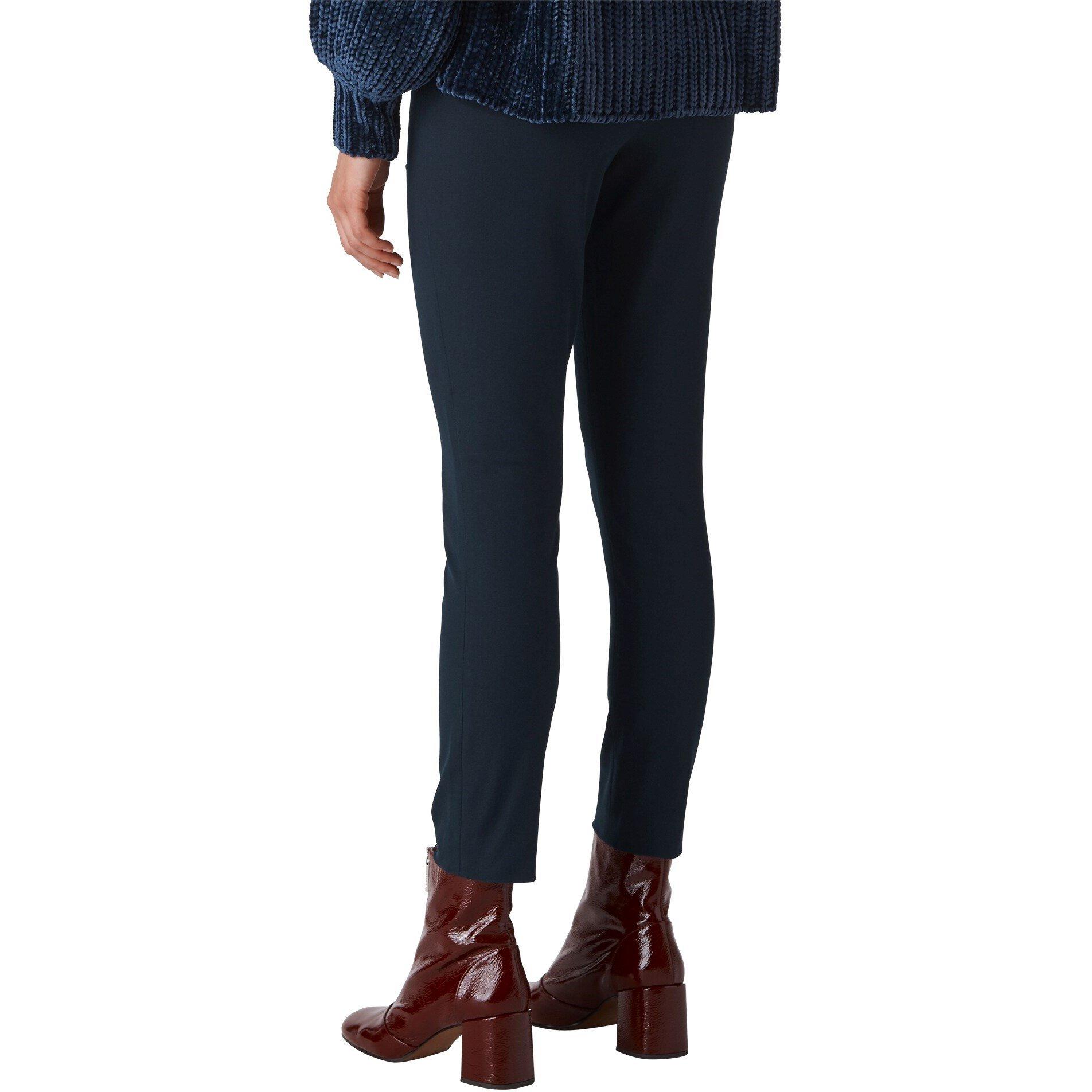 Navy - Whistles - Super Stretch Trouser - 3