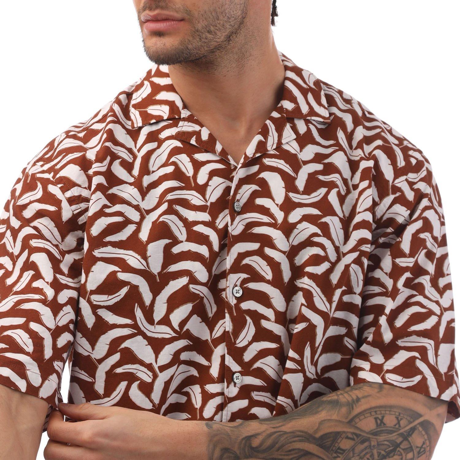 Brown - Boss - Lello Shirt - 2