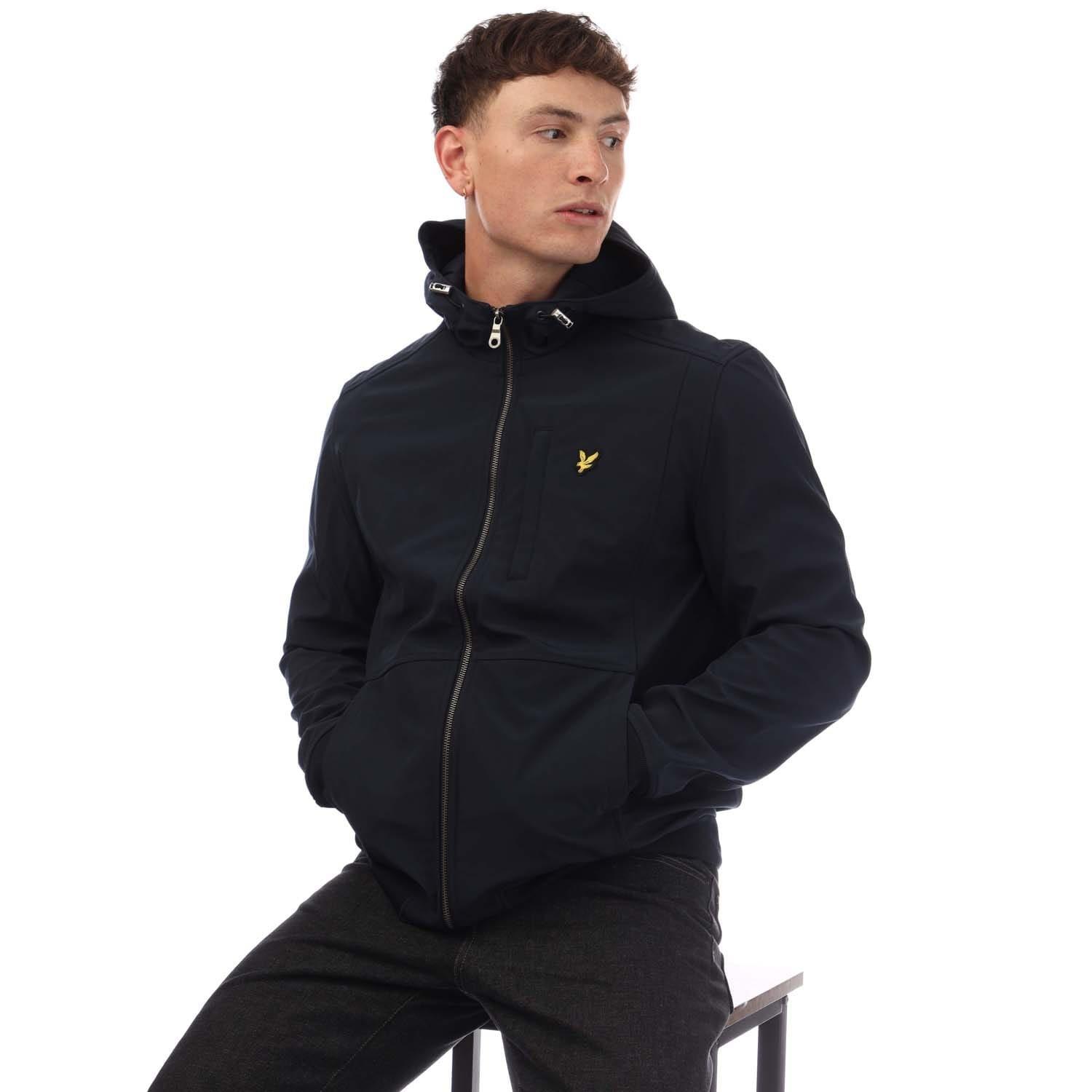 Navy - Lyle and Scott - Softshell Jacket - 4