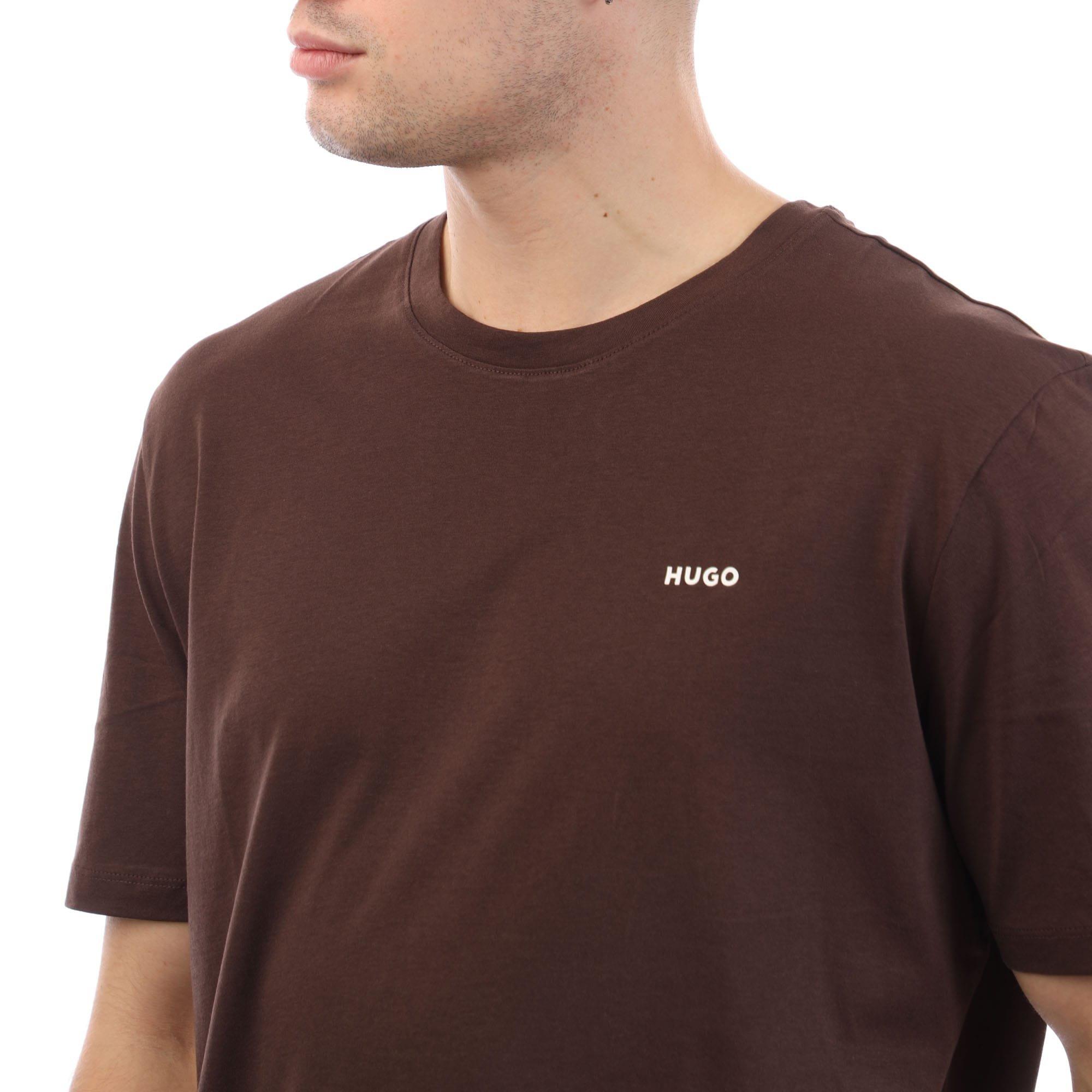 Brown - Hugo - Dero 99 T-Shirt - 2