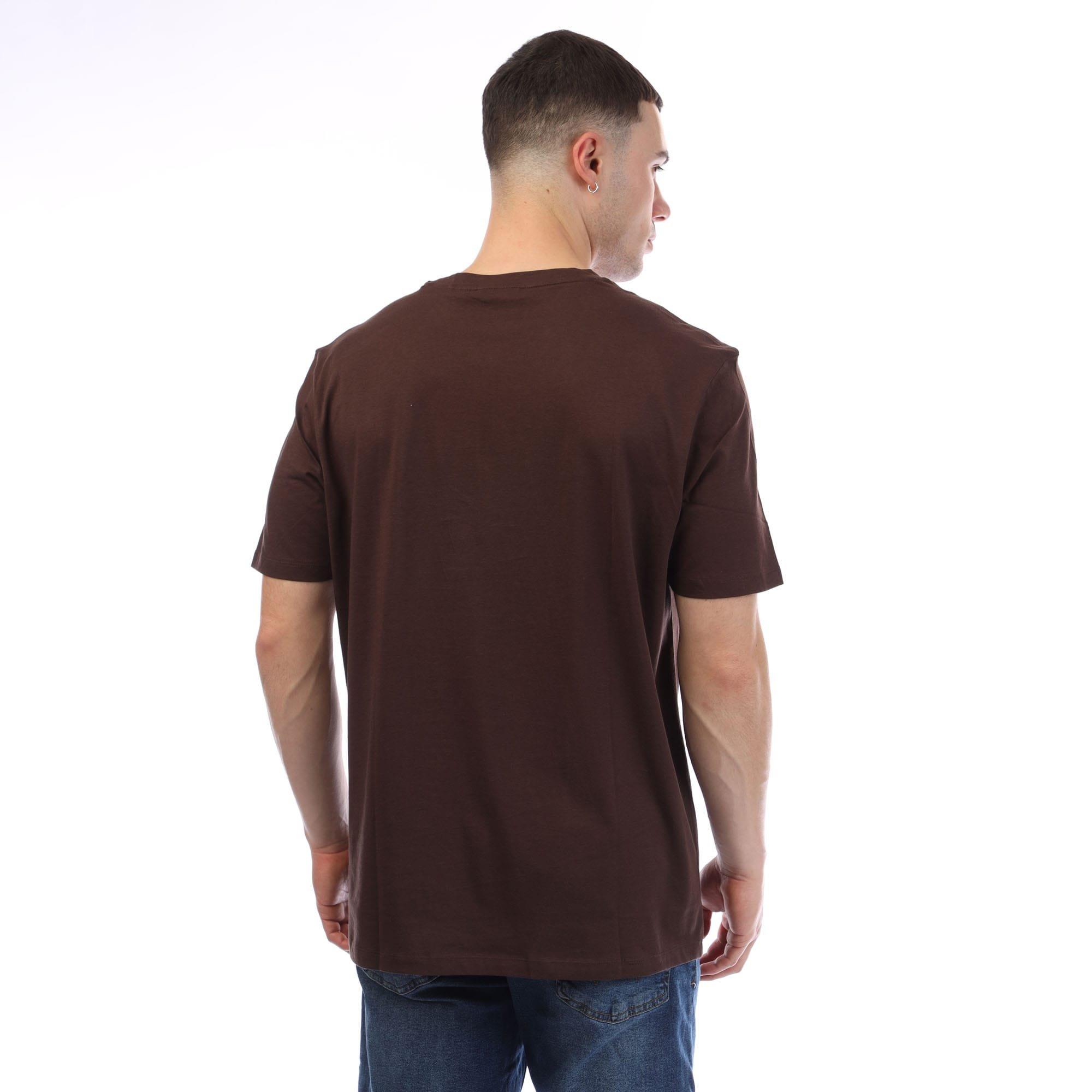 Brown - Hugo - Dero 99 T-Shirt - 3