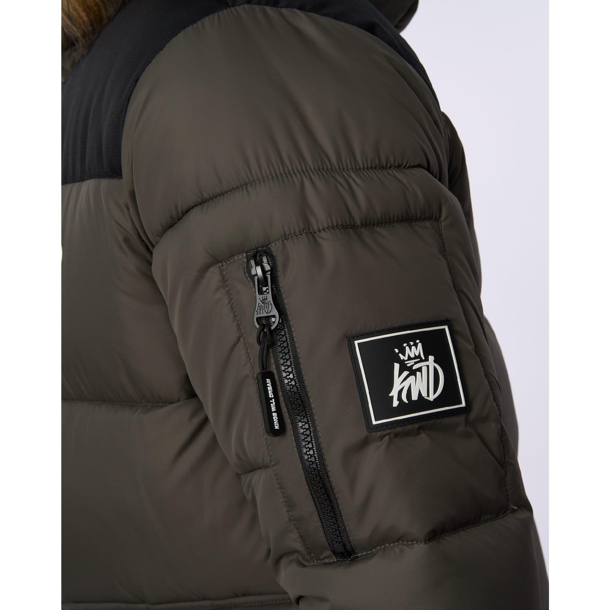 Green - Kings Will Dream - Curvlay Parka Jacket - 5