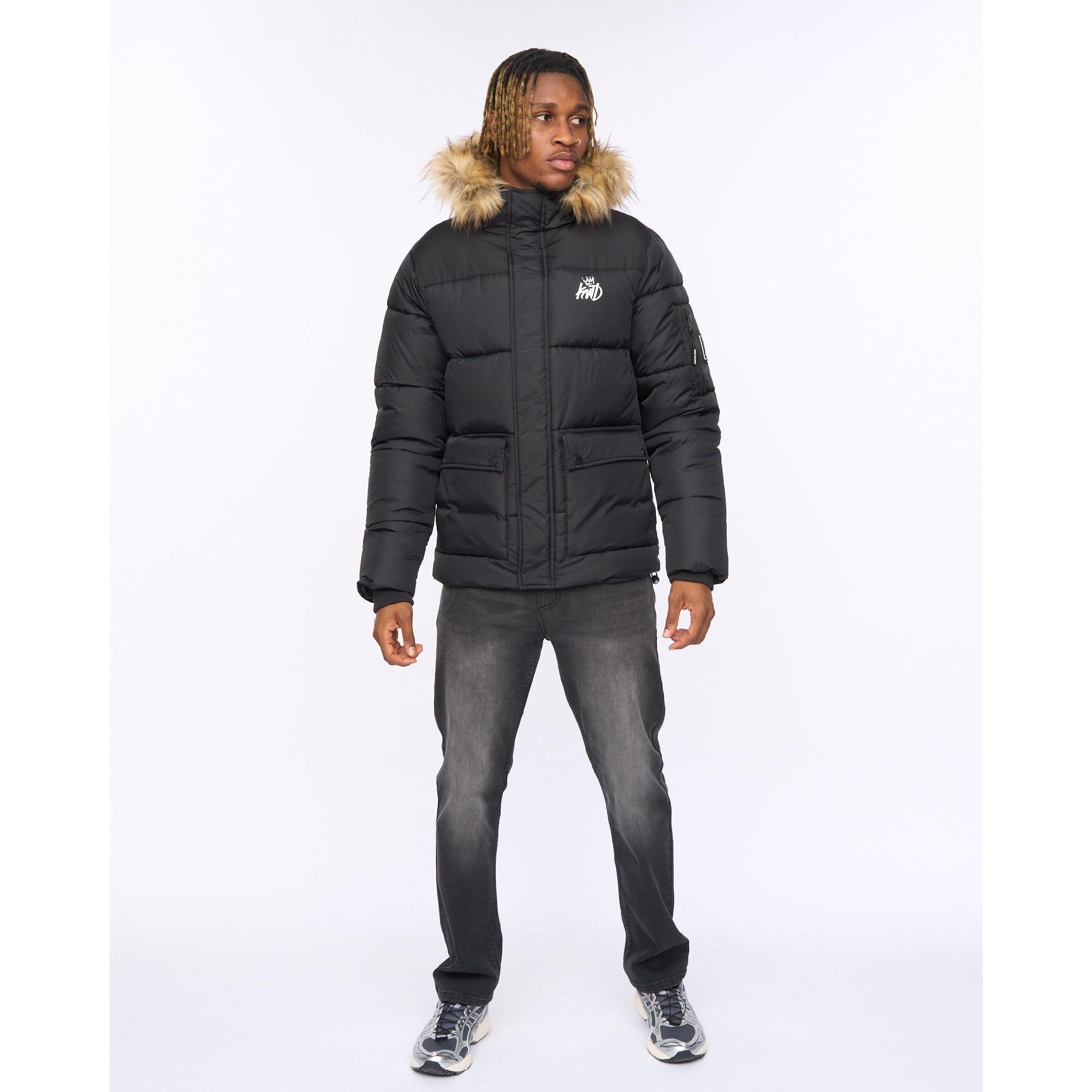 Black - Kings Will Dream - Curvlay Parka Jacket - 2