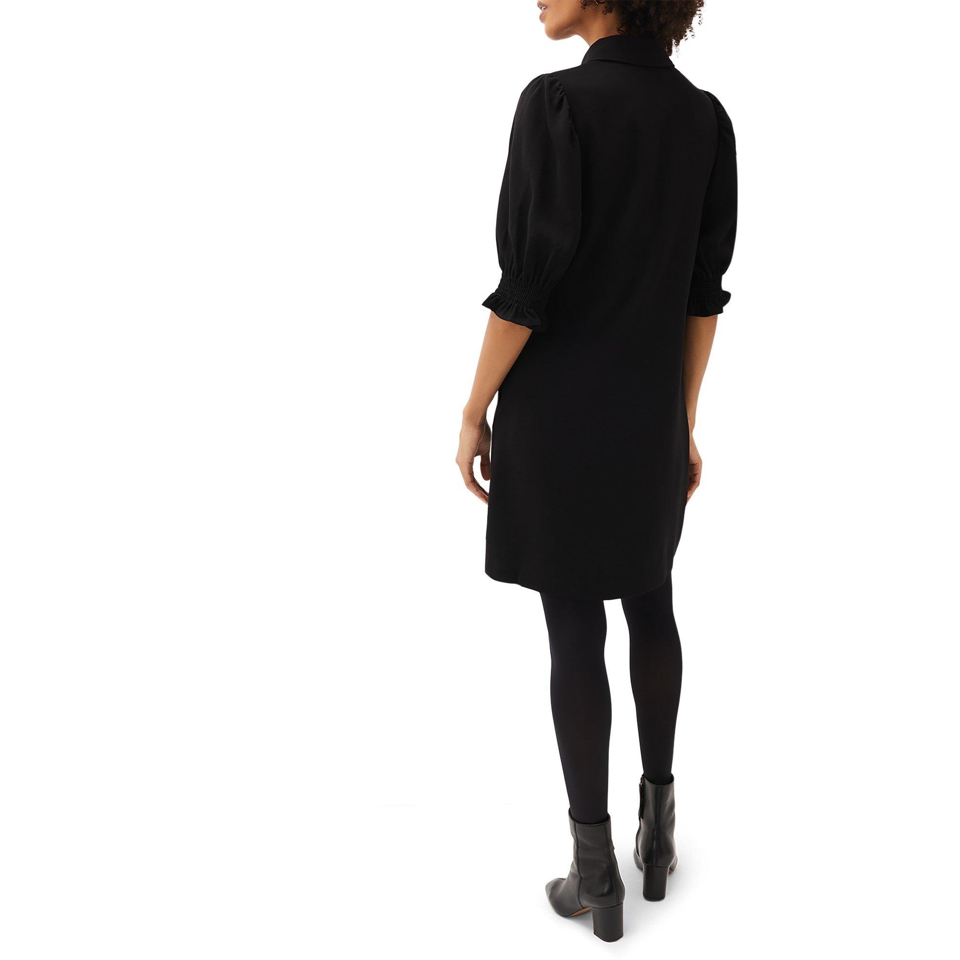 Black - Phase Eight - Candice Puff Sleeve Dress - 2