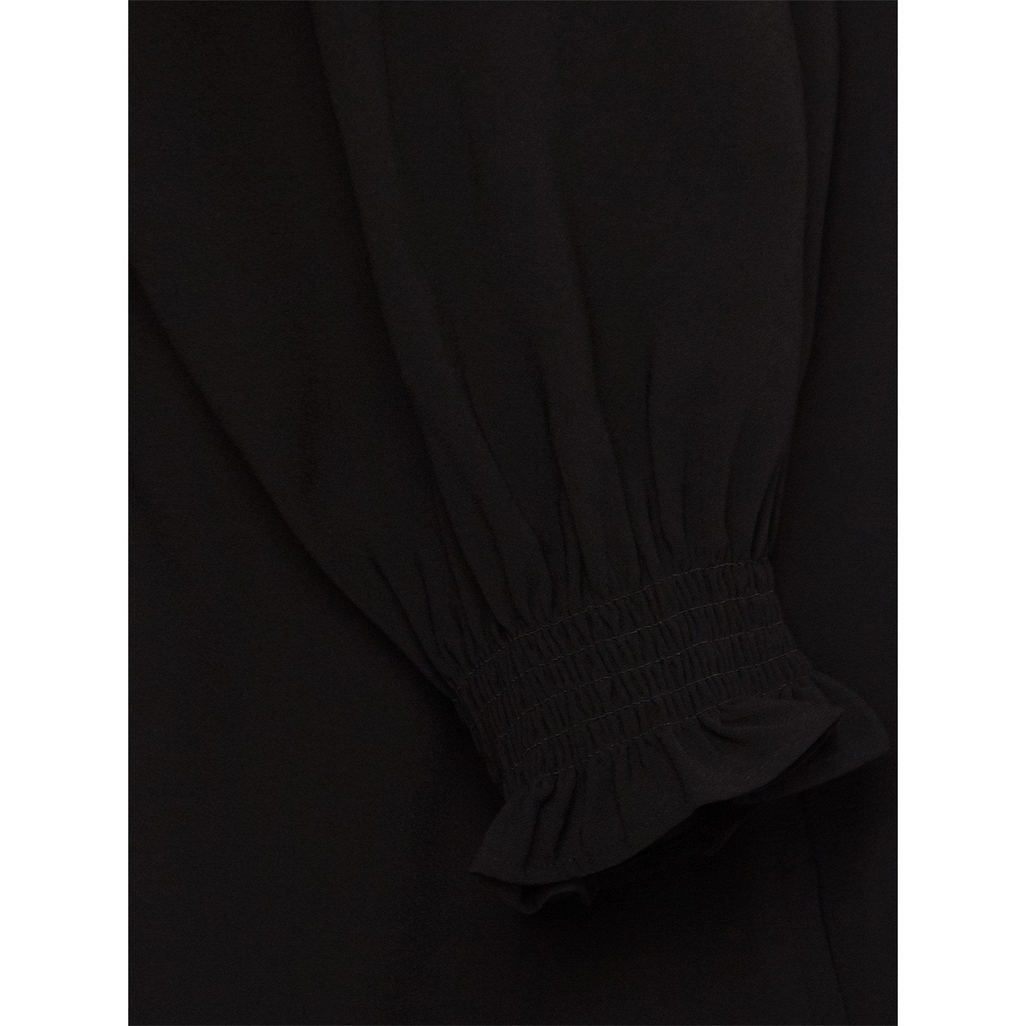 Black - Phase Eight - Candice Puff Sleeve Dress - 4