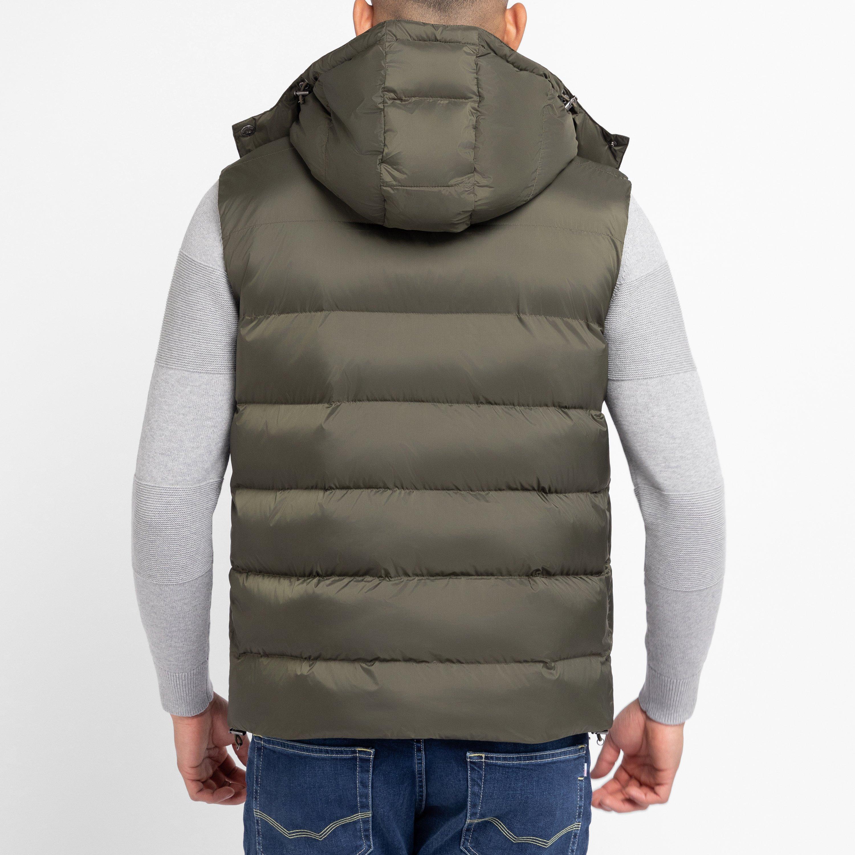 Kaf - Eden Park - Men's Water-Repellent Sleeveless Puffa Jacket - 3