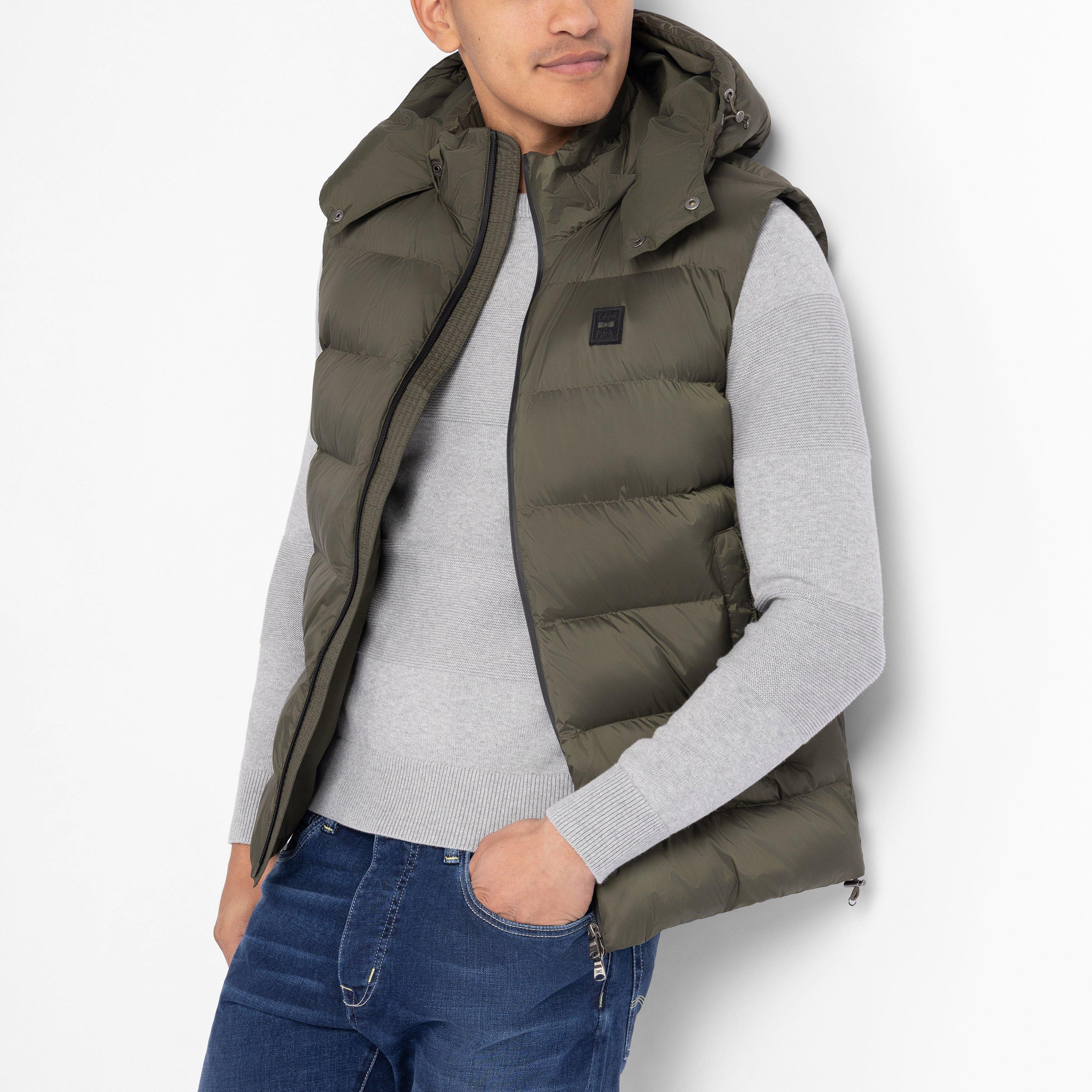 Kaf - Eden Park - Men's Water-Repellent Sleeveless Puffa Jacket - 4