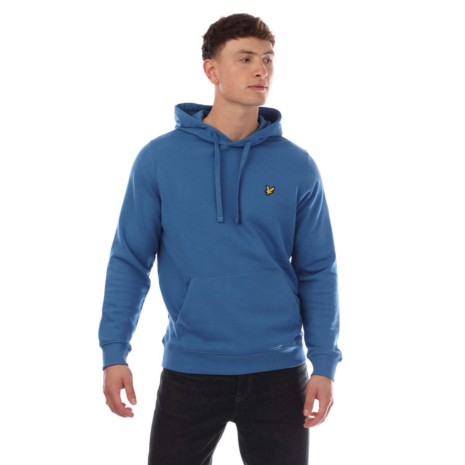 Blue - Lyle and Scott - Pullover Hoodie - 1