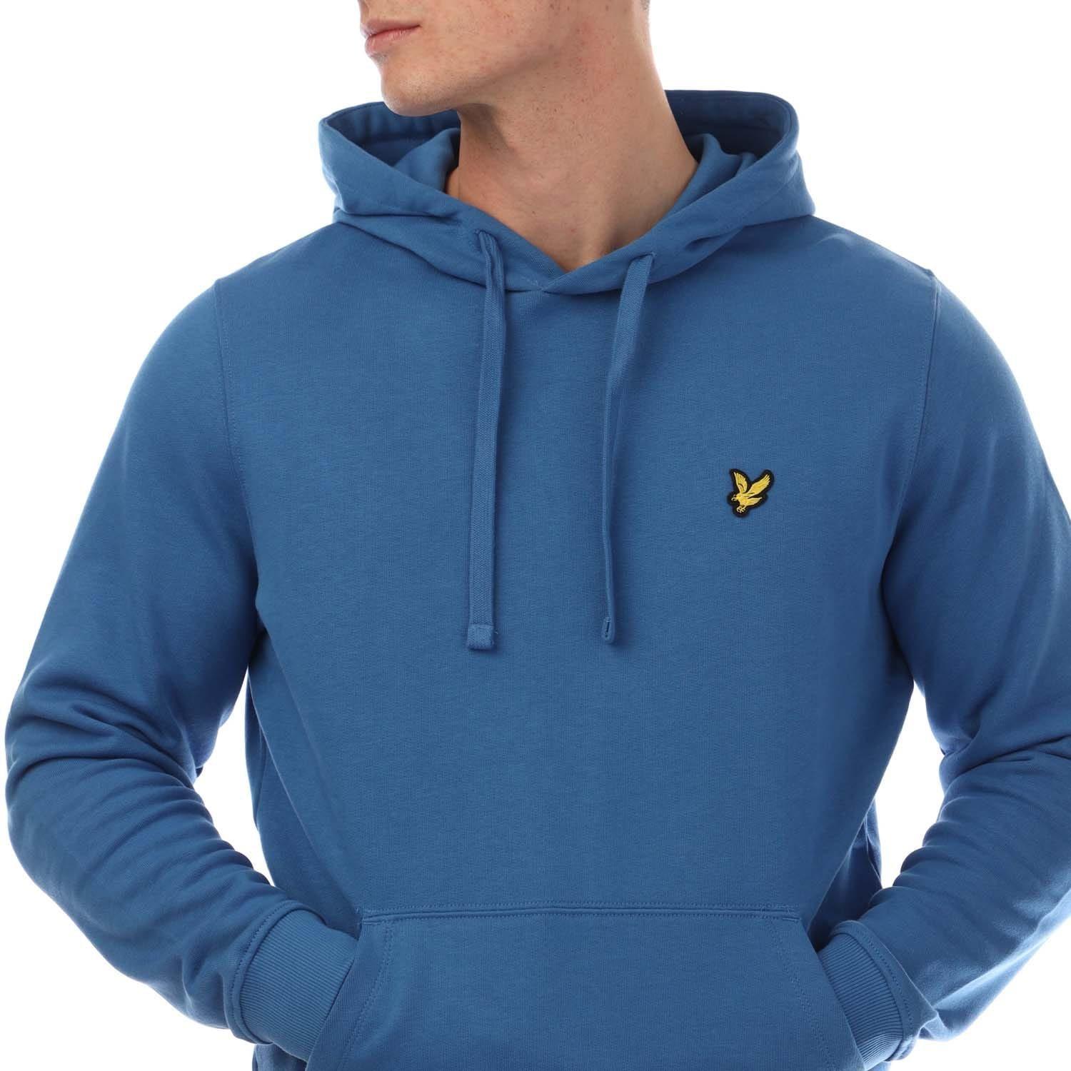 Blue - Lyle and Scott - Pullover Hoodie - 2