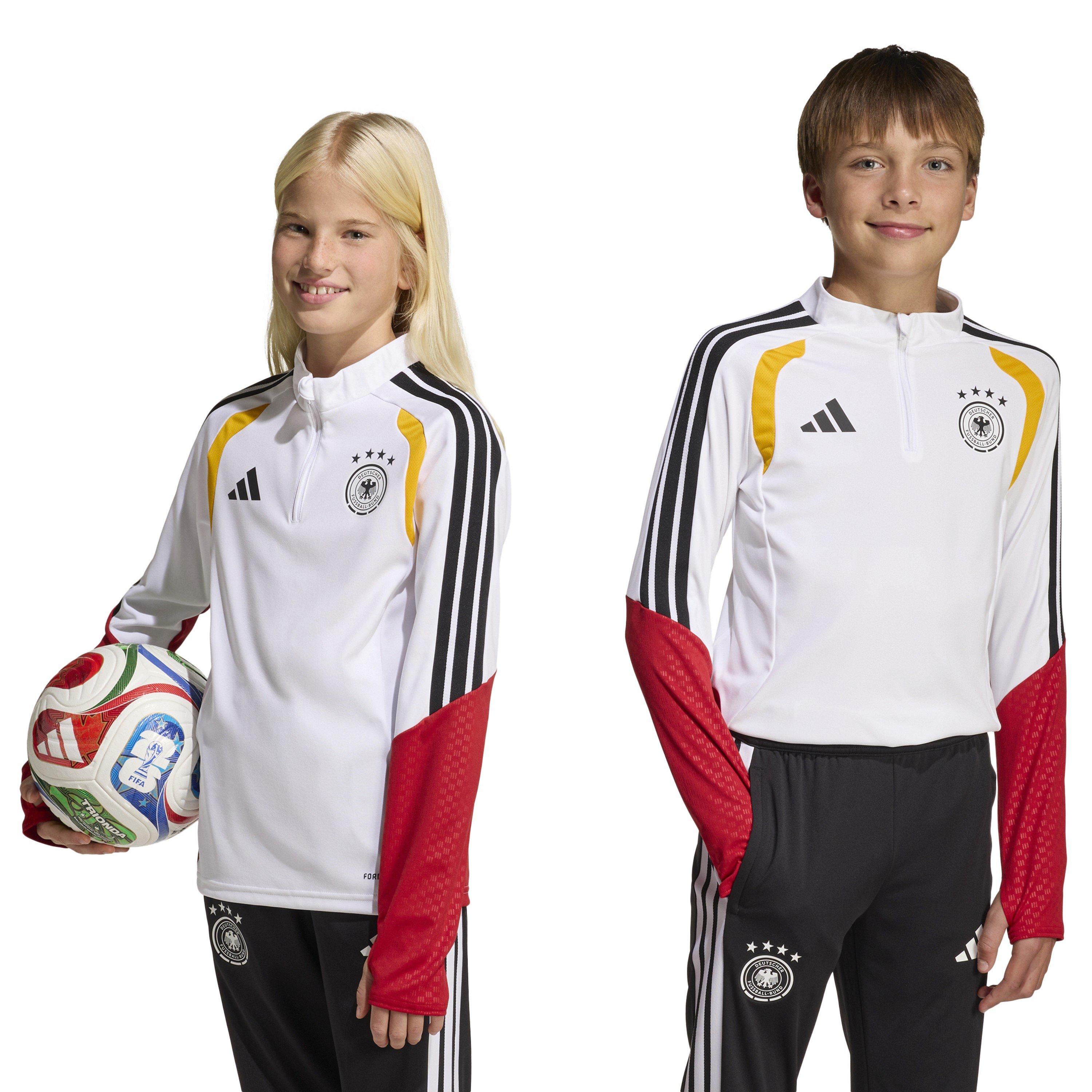 White/Black - adidas - Germany Training Top 2026 Juniors - 2