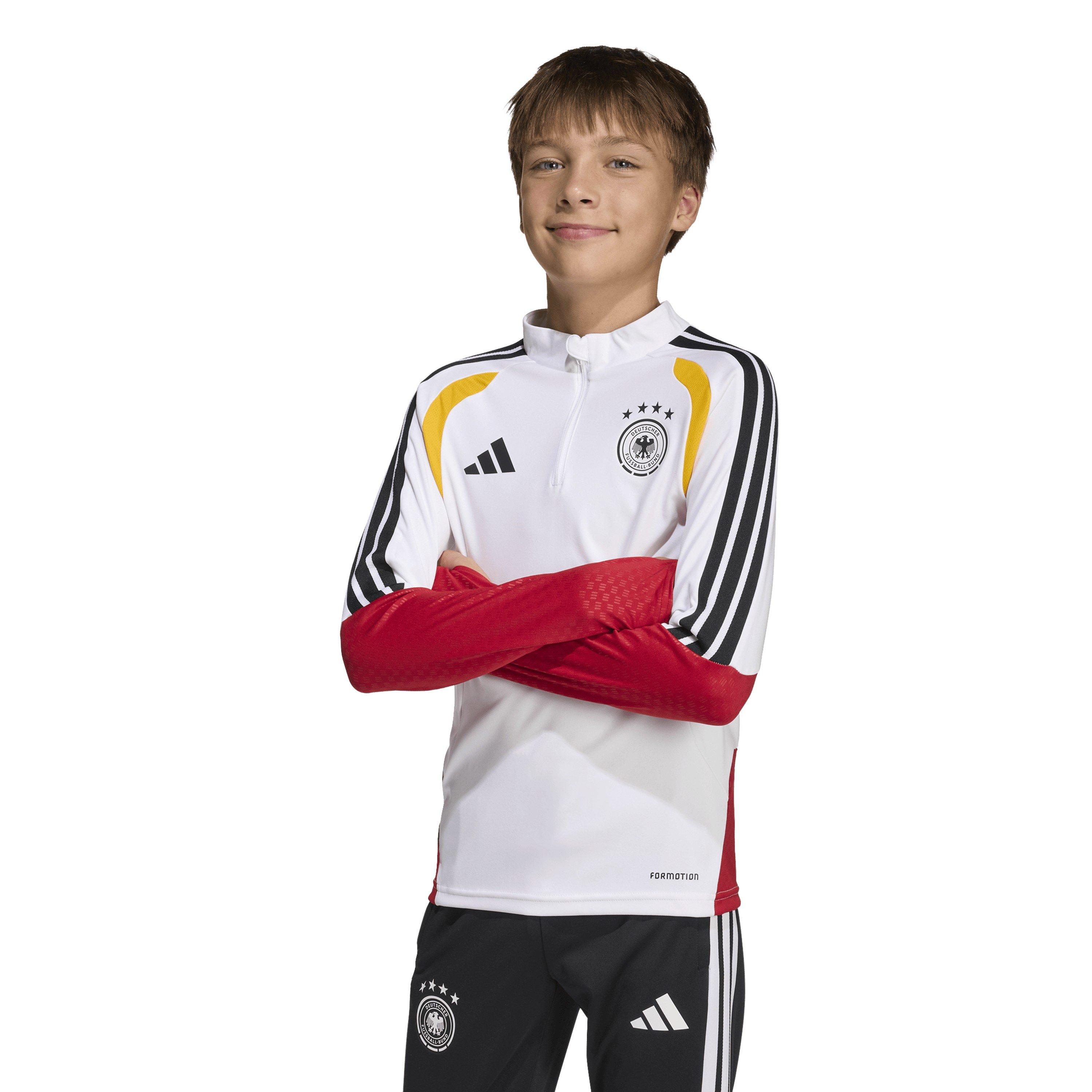 White/Black - adidas - Germany Training Top 2026 Juniors - 4