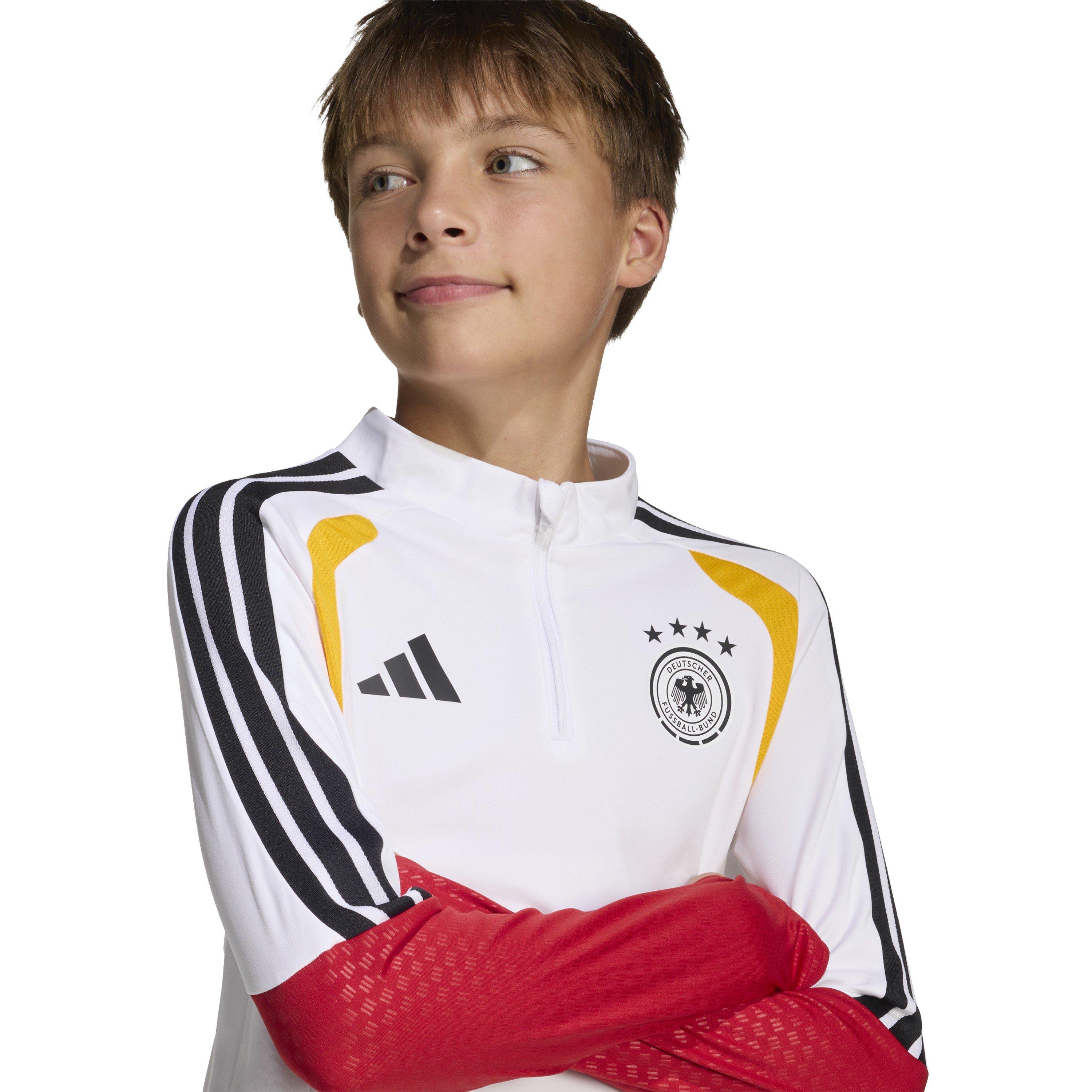 White/Black - adidas - Germany Training Top 2026 Juniors - 6