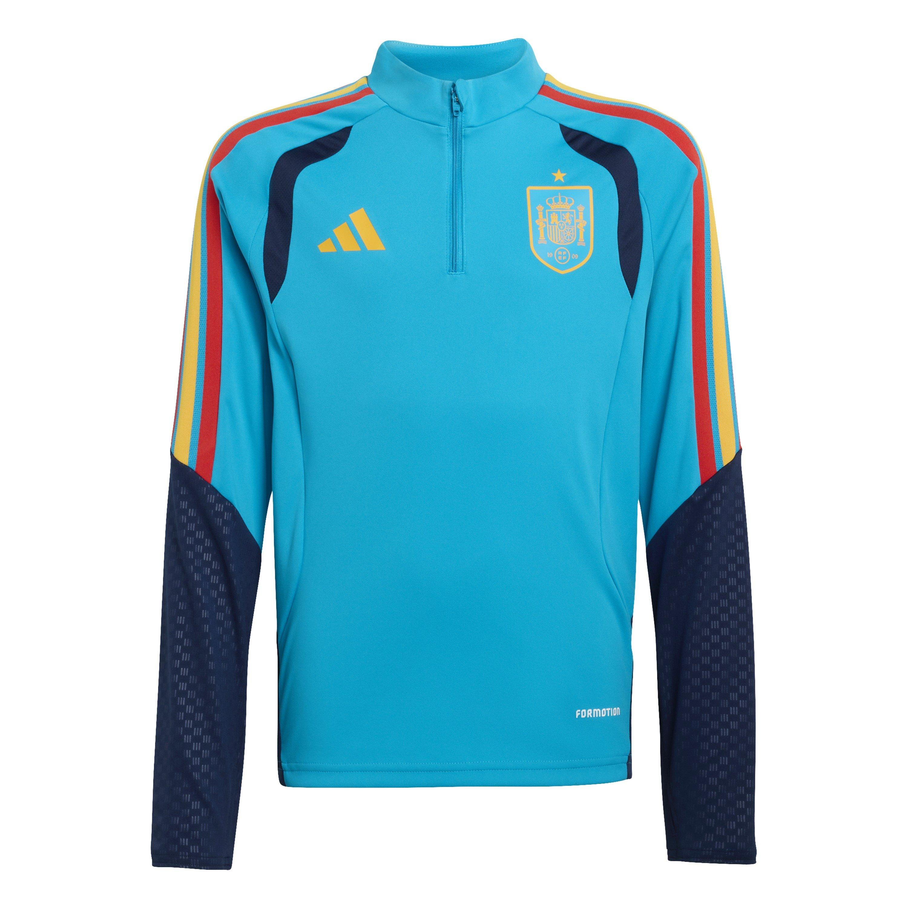 Adidas  Kids Spain World Cup Training Top 2026 Juniors - Blue/White - 13 Years