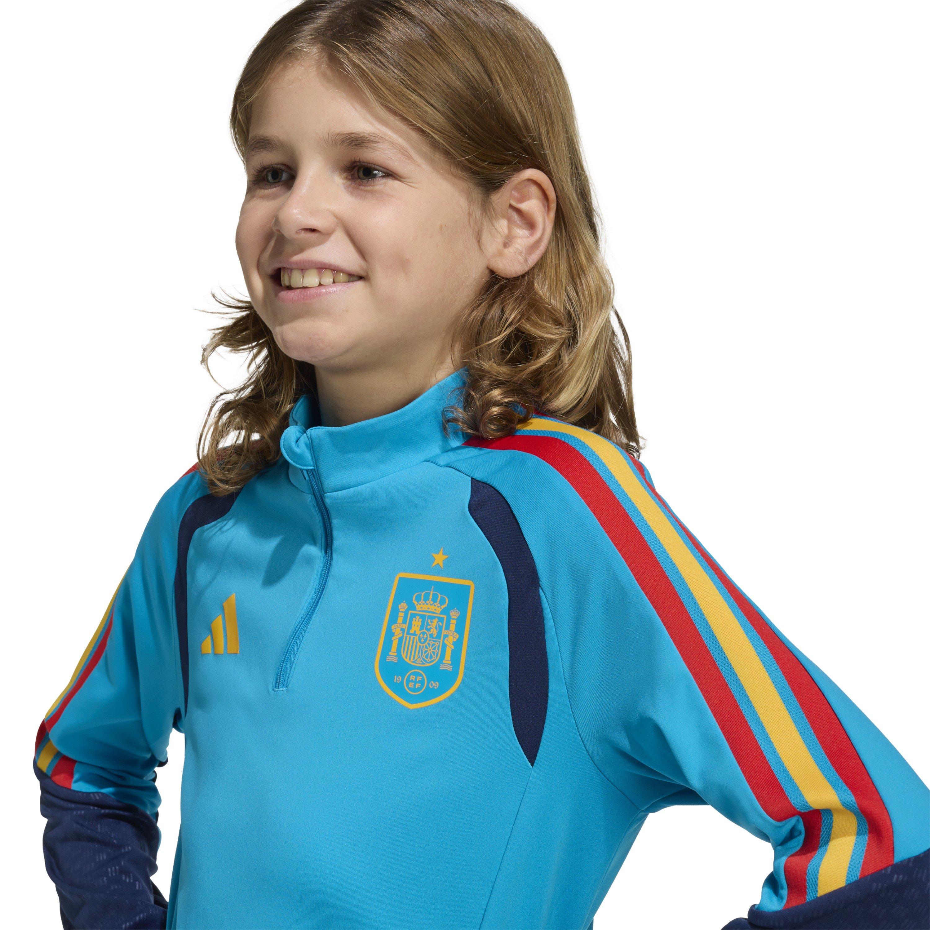 Blue/White - adidas - Spain World Cup Training Top 2026 Juniors - 8