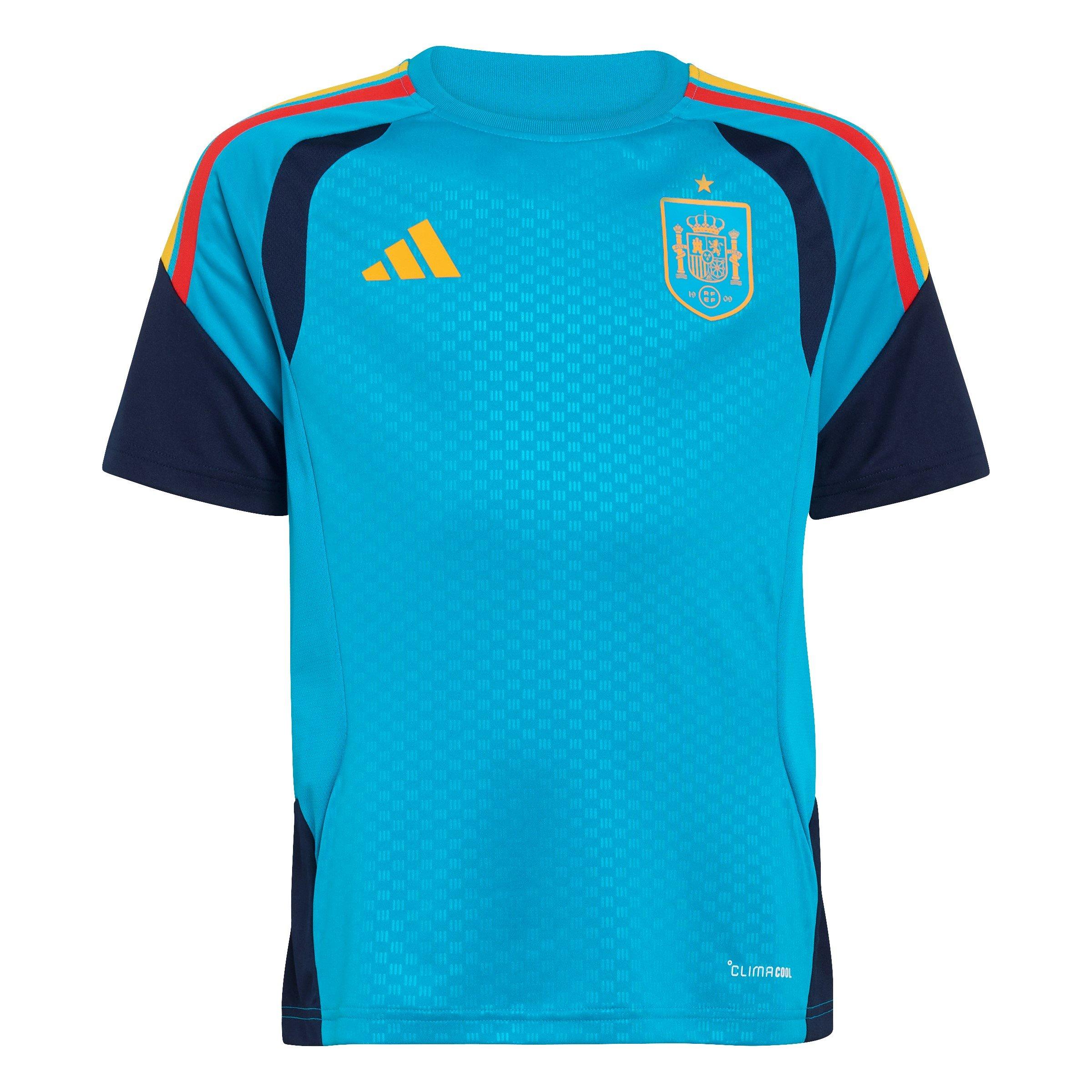 Adidas  Kids Spain Training Shirt World Cup 2026 Juniors - Blue/White - 13 Years