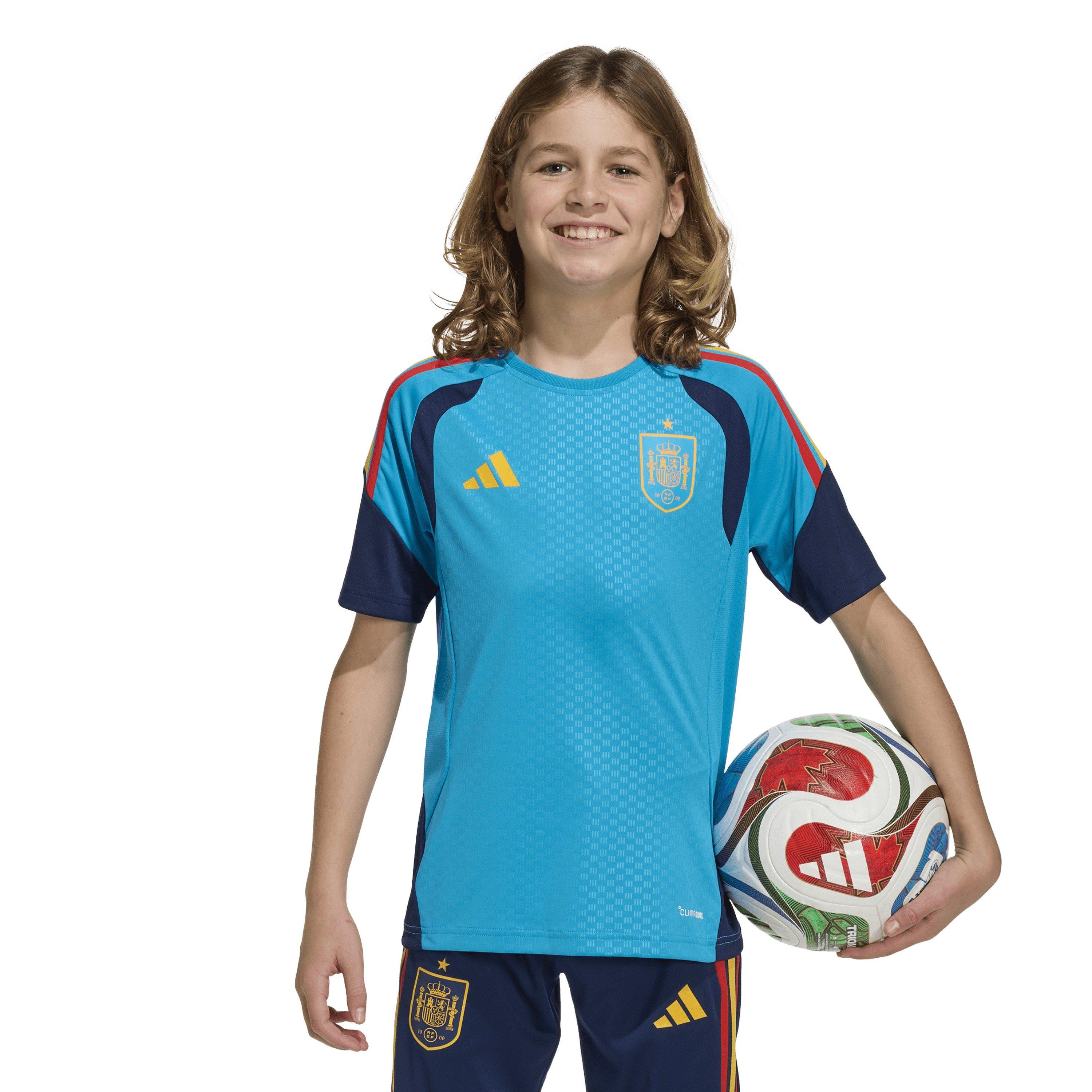 Blue/White - adidas - Spain Training Shirt World Cup 2026 Juniors - 5
