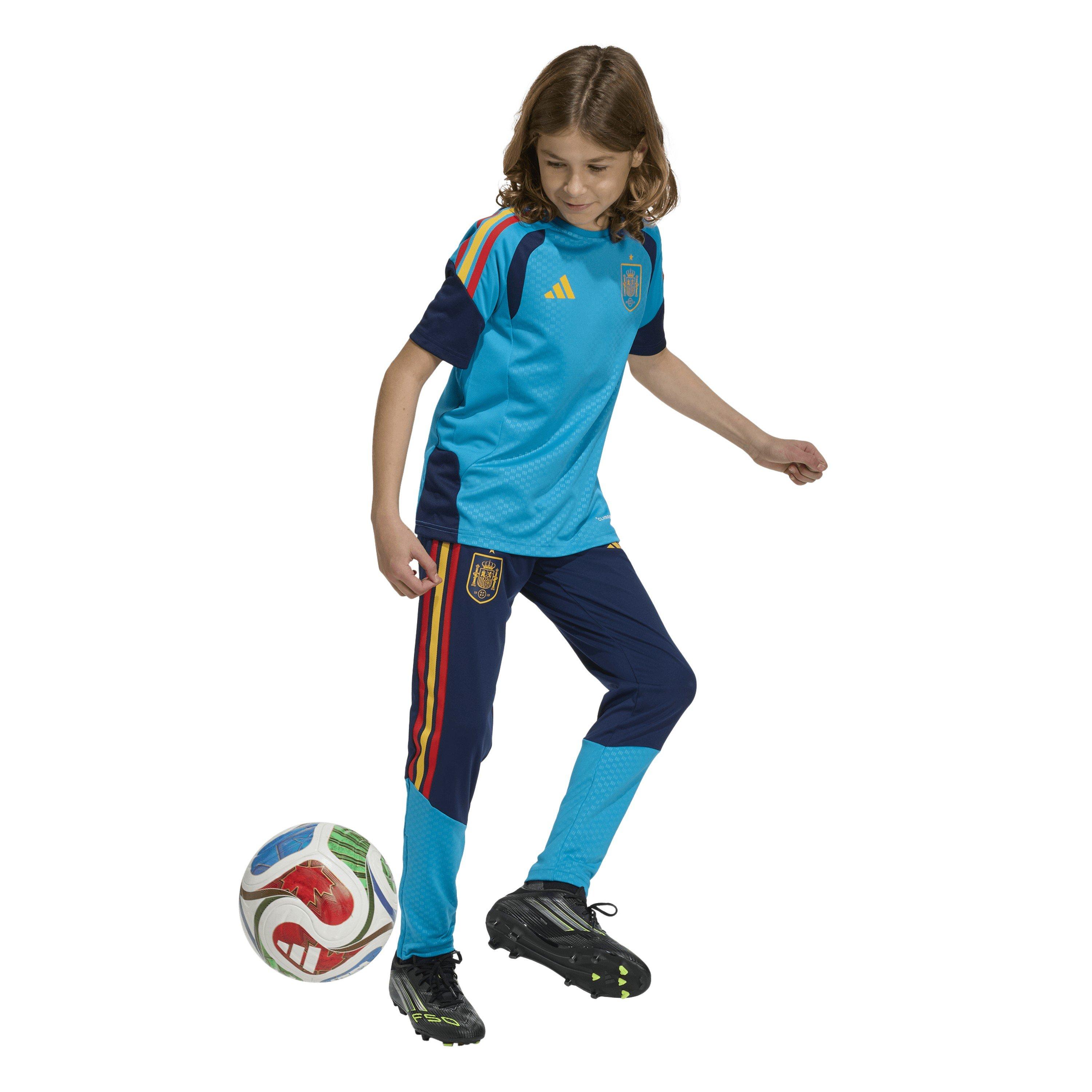Blue/White - adidas - Spain Training Shirt World Cup 2026 Juniors - 7