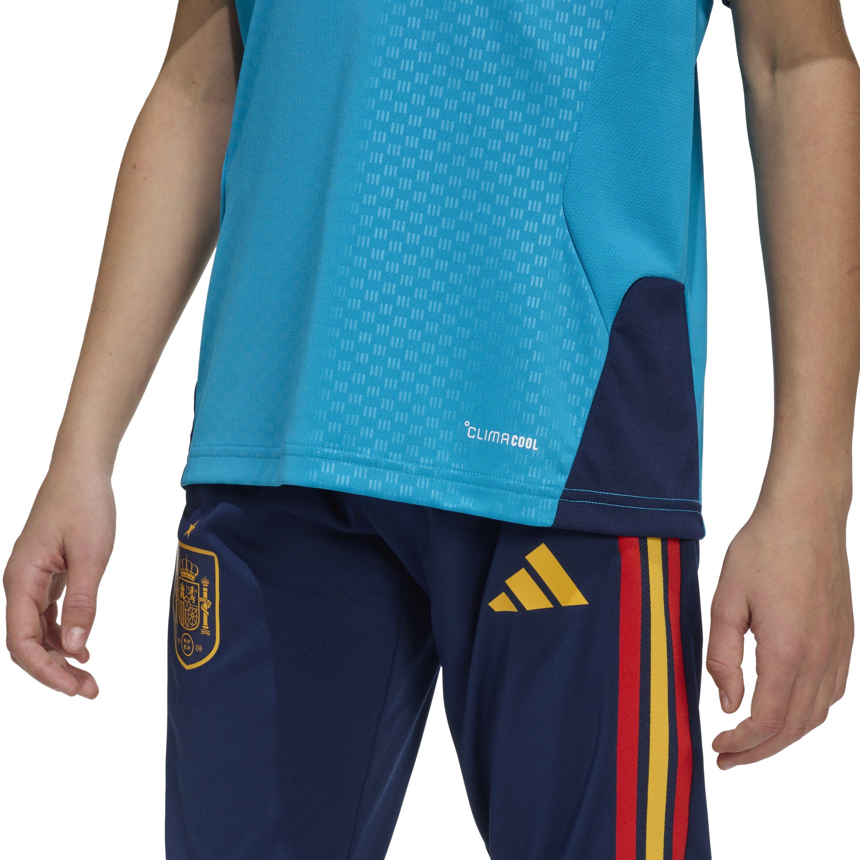 Blue/White - adidas - Spain Training Shirt World Cup 2026 Juniors - 9