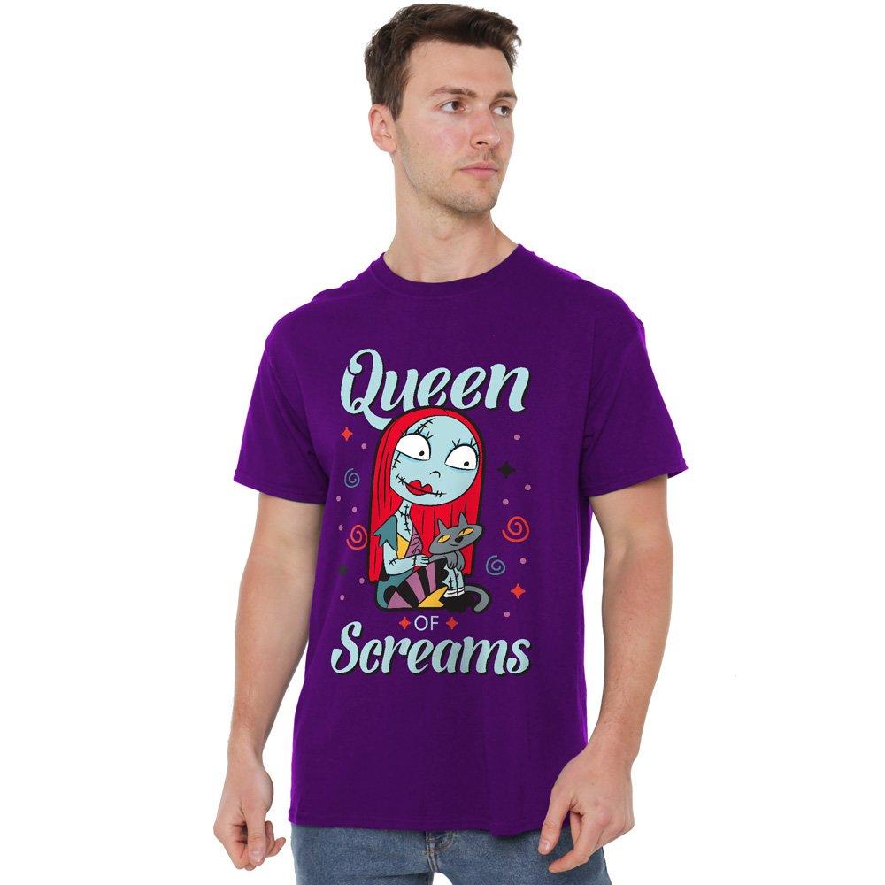 The Nightmare Before Christmas Men's Queen Sally T - Purple - M