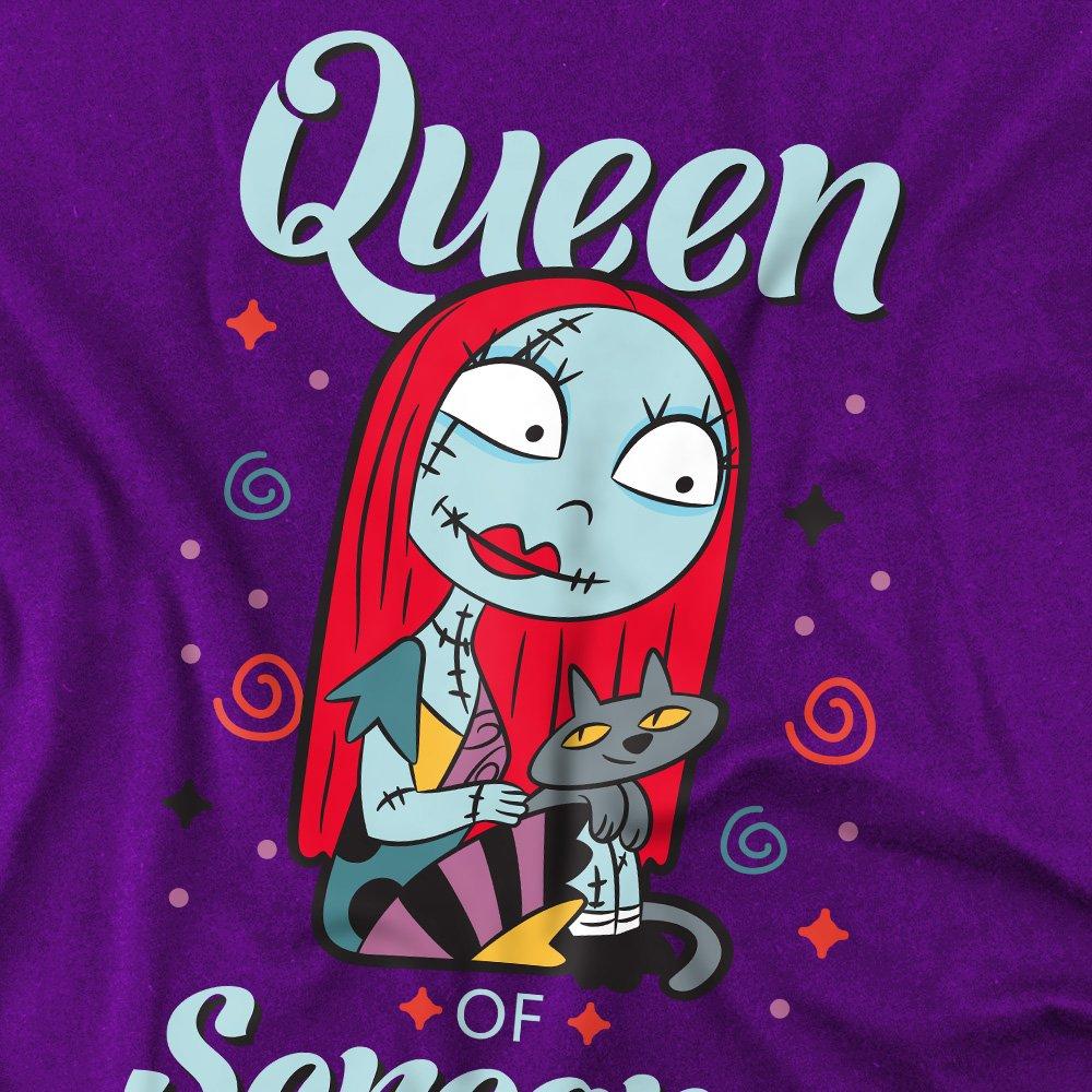 Purple - The Nightmare before Christmas - The Nightmare Before Christmas Queen Sally Mens T- - 2